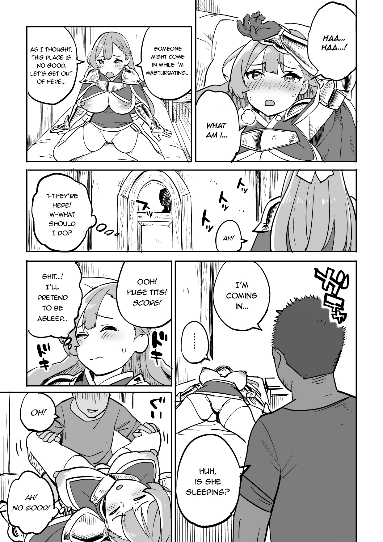 Cheating Series —  Innkeeper’s Wife Fucks Strangers for Free Room [Irotenya]