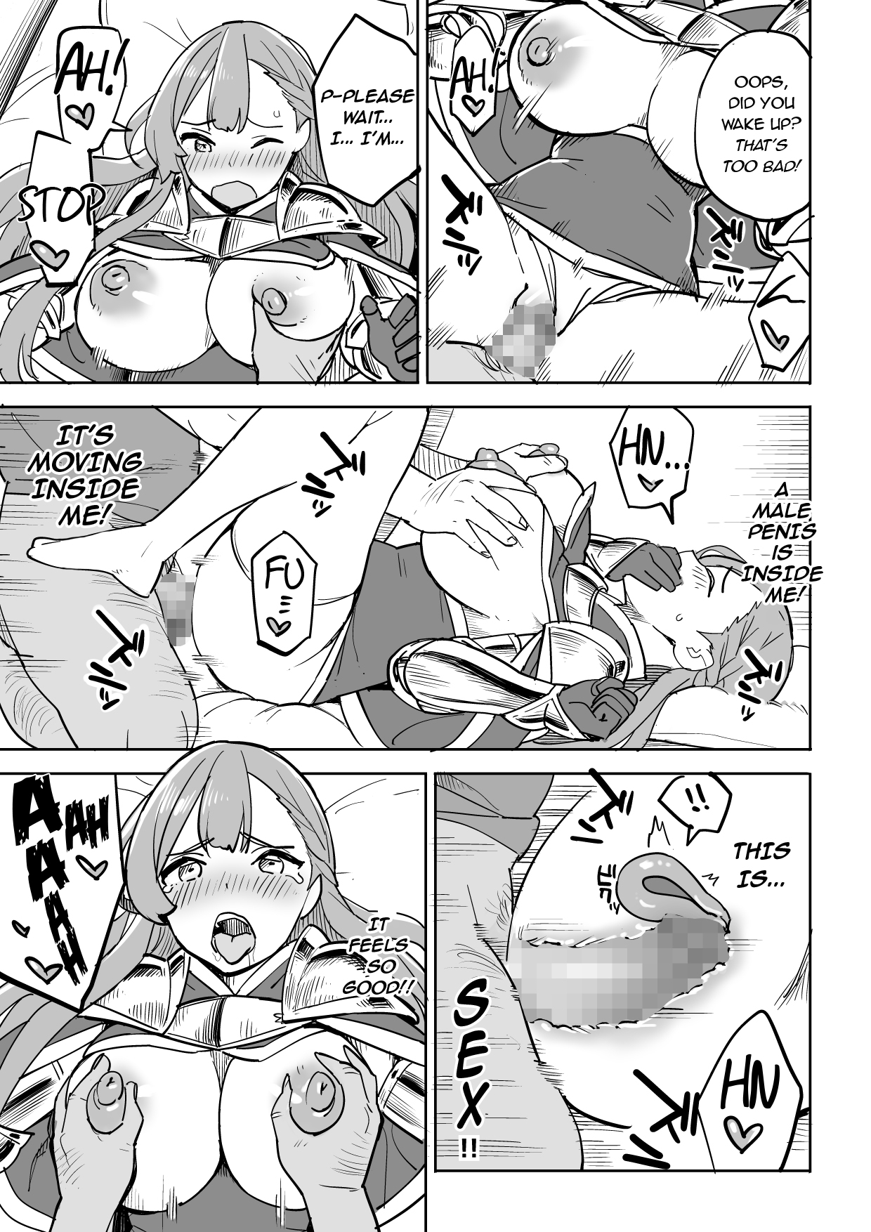 Cheating Series —  Innkeeper’s Wife Fucks Strangers for Free Room [Irotenya]