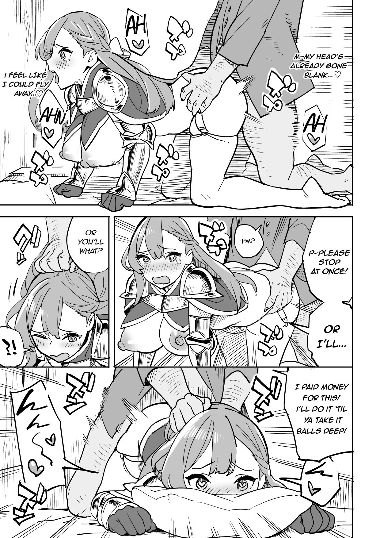 Cheating Series —  Innkeeper’s Wife Fucks Strangers for Free Room [Irotenya]