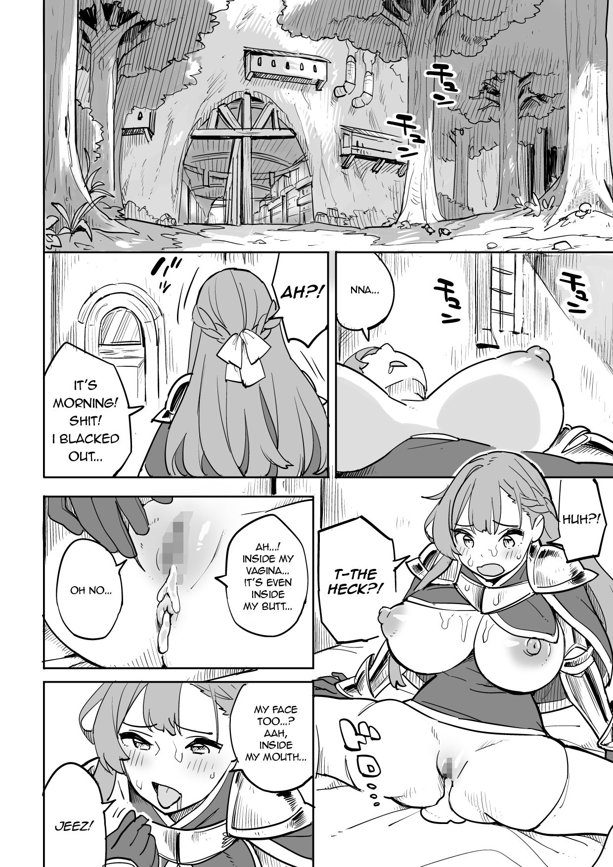 Cheating Series —  Innkeeper’s Wife Fucks Strangers for Free Room [Irotenya]