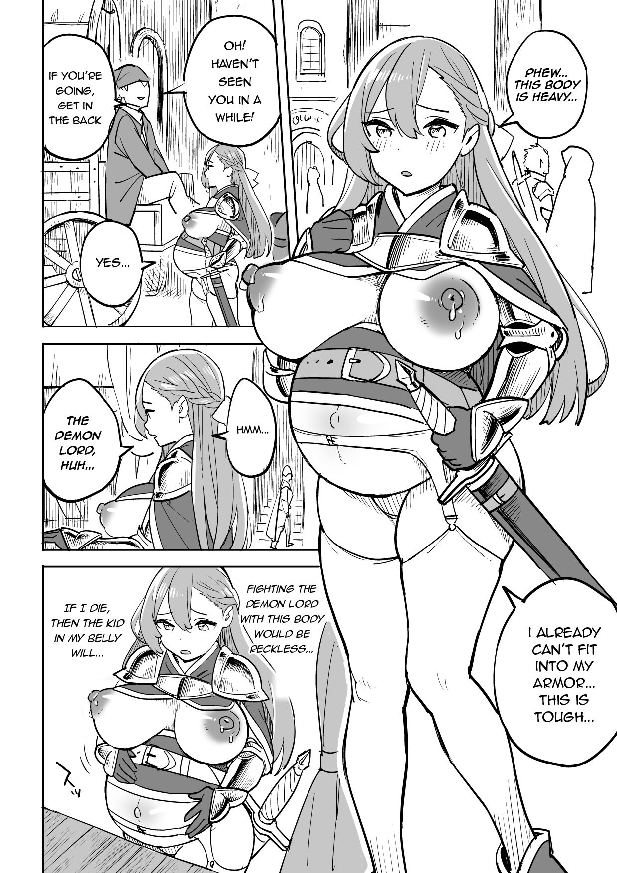 Cheating Series —  Innkeeper’s Wife Fucks Strangers for Free Room [Irotenya]