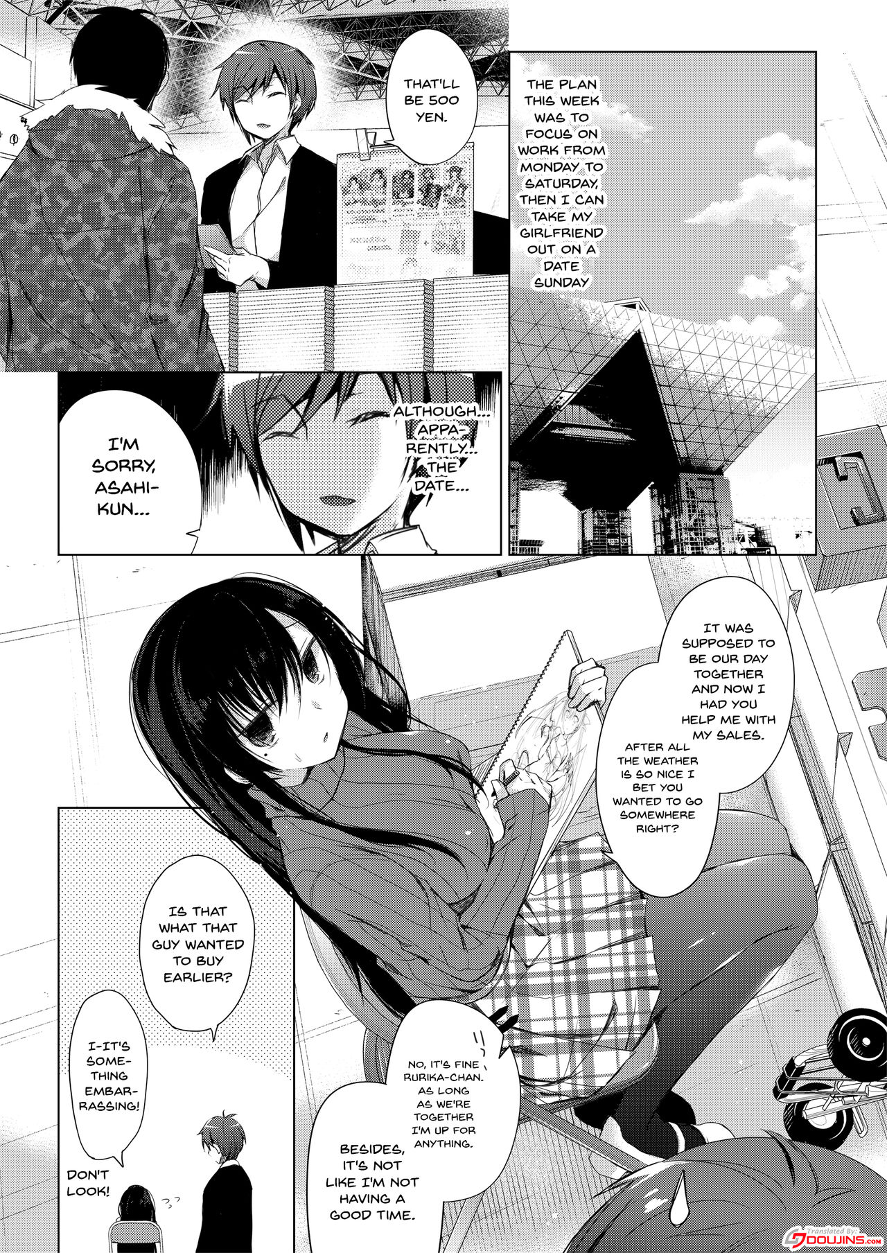 Cheating Series — She will never let me down  [Hirahira (Hirari)] Ero Doujin Sakka no Boku no Kanojo wa Uwaki nante Shinai.