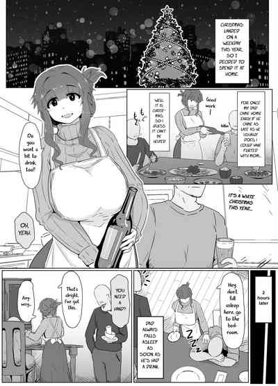 Christmas Series — Busty MILF Gets Fucked Hard in Holiday Threesome Creampie [moya] [English] [Porkboy]