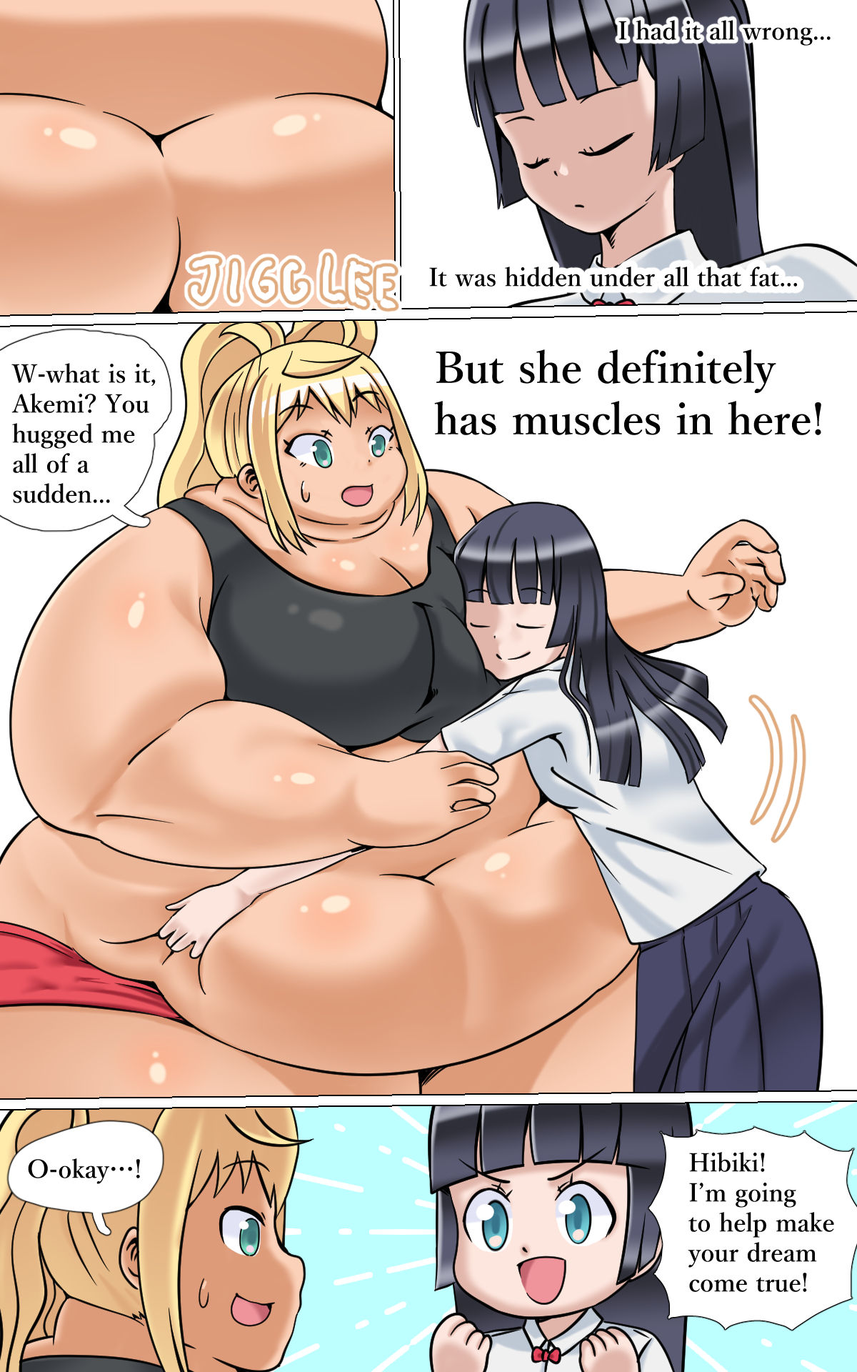 Chubby Series — How Much Fat Can You Force Feed Her? [Zeiniku Nouen (Hoikooroo)]