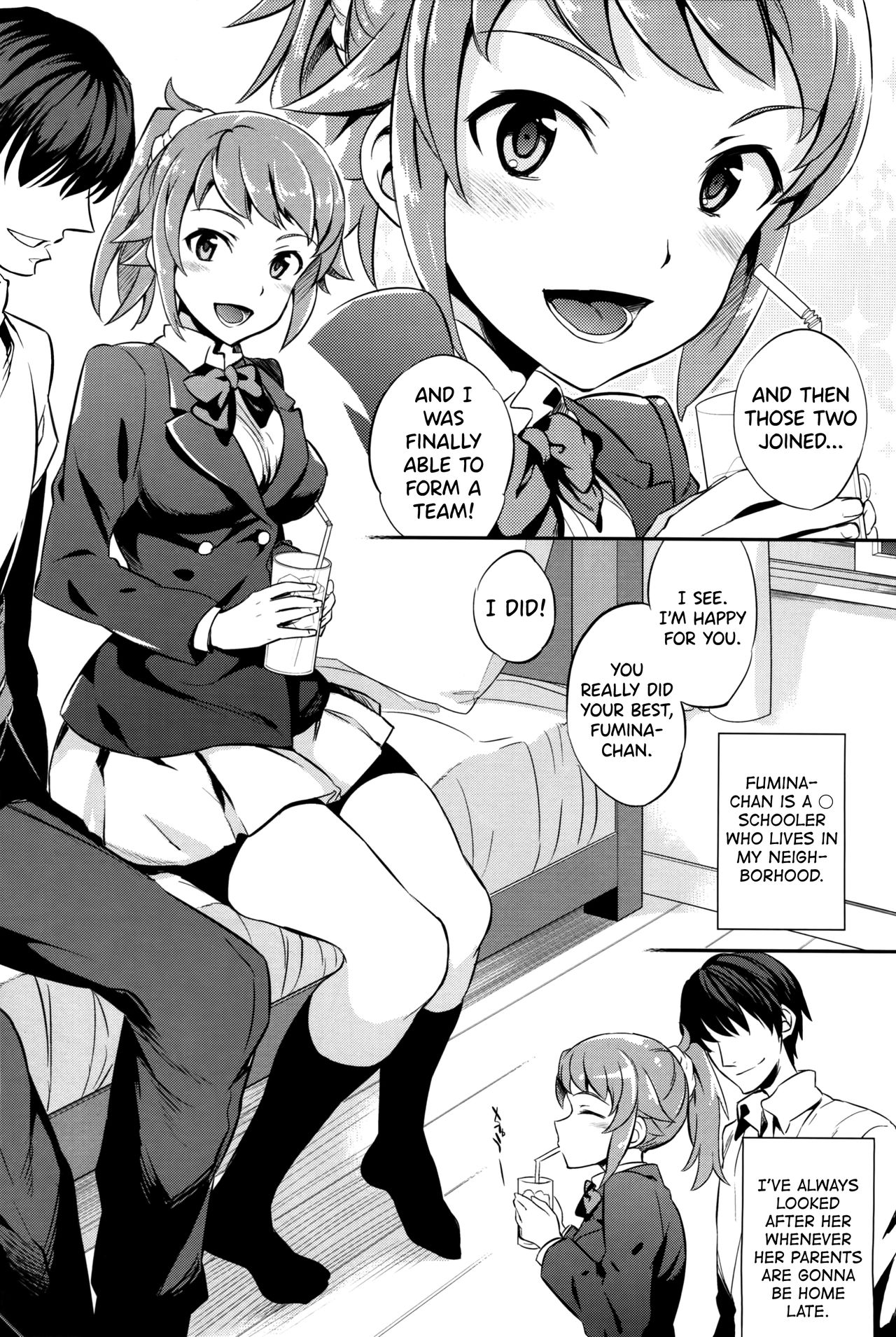 Classmate Seduction Series — Horny Fumina-senpai Gets Fucked Hard by Average Mob Onii-chan [C87] [Crazy9 (Ichitaka)]
