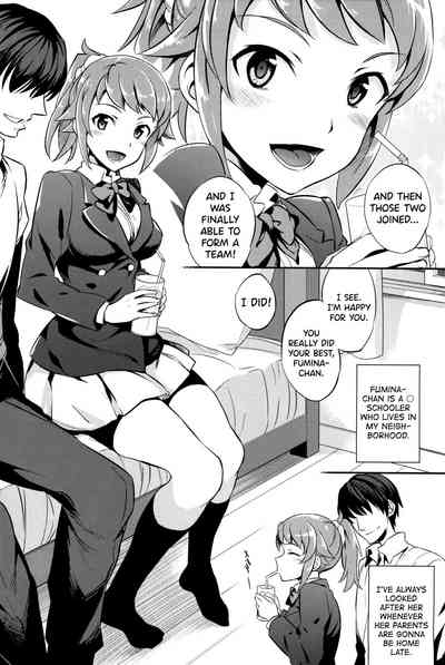 Classmate Seduction Series — Horny Fumina-senpai Gets Fucked Hard by Average Mob Onii-chan [C87] [Crazy9 (Ichitaka)]