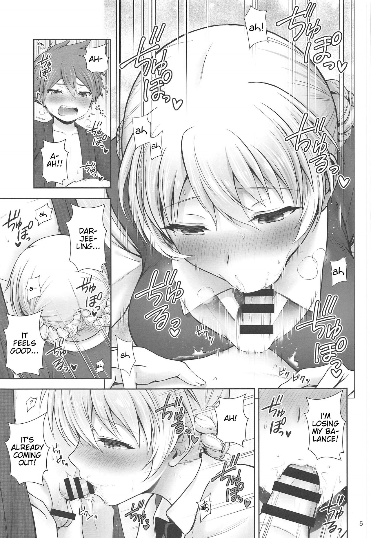 Classmates Series —  Darjeeling and Love Fireworks  [C96 Chabashira Chainsaw Chacharan Girls und Panzer English AntaresNL667]