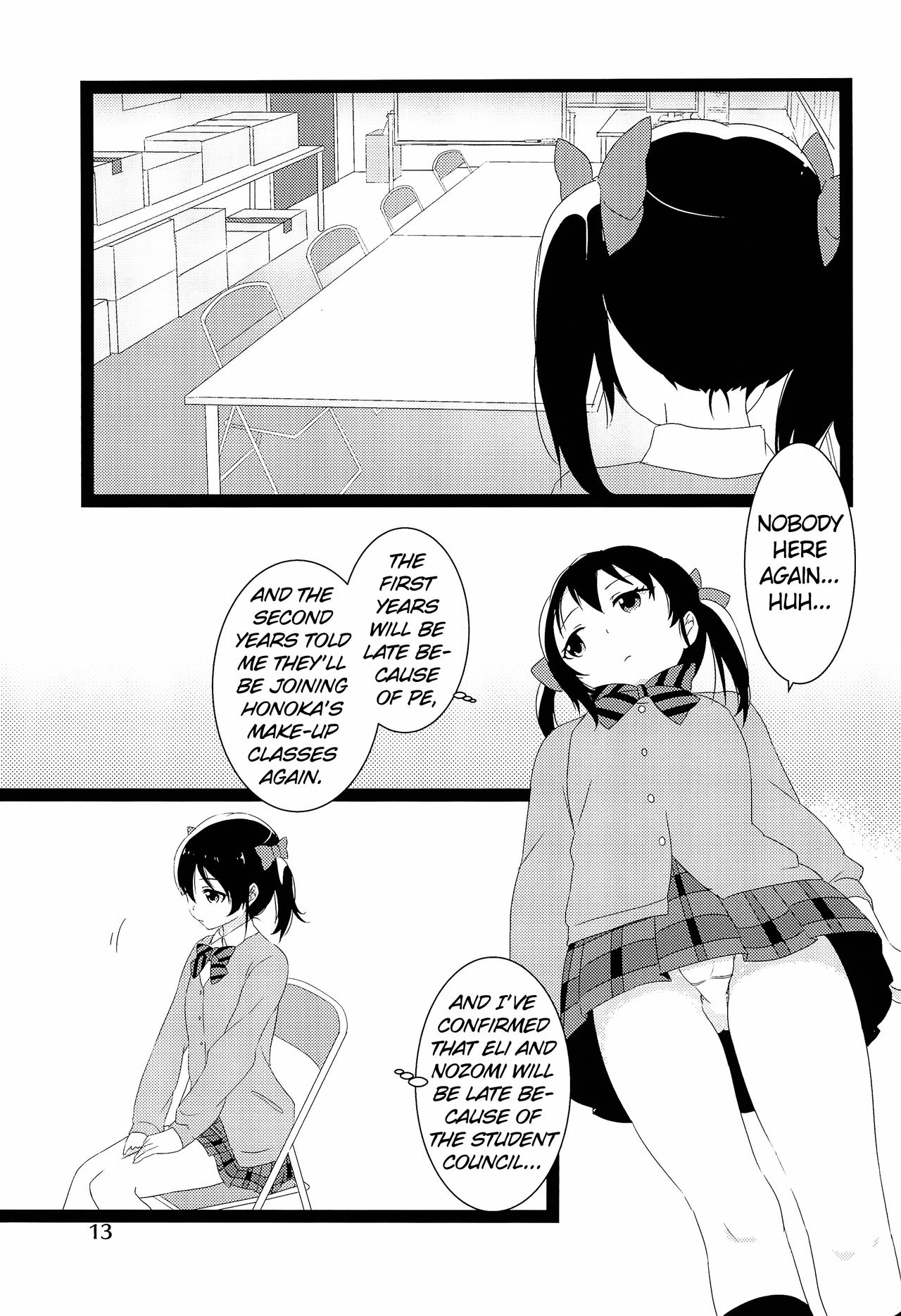 Classmates Series — NozoNico Style XXXX Study: Hardcore Lesbian Threesome Fucking, Explicit Yaoi Doujinshi Hentai Scene [Bokura no Love Live! 2] [Yumemiru Ichigo-chan (Gyoniku Sausage Funsai Gyokurocha)]