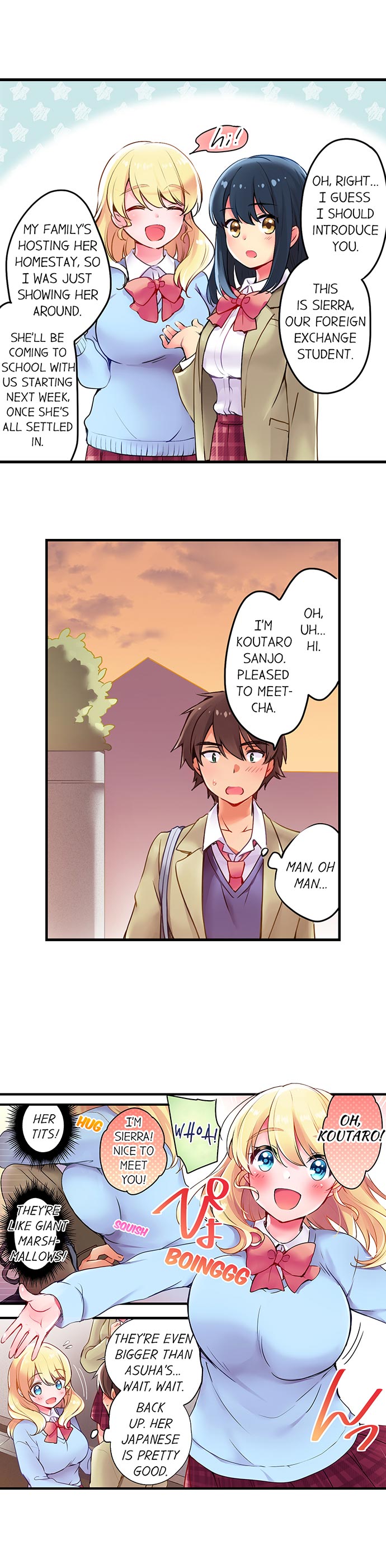 Classroom Series — Sex Education with Cultural Exchange: Hardcore Fucking Lessons Ch.1-12 [Yuuzu Tsushiro]