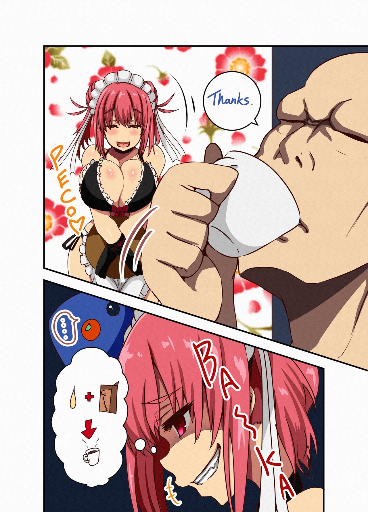 Coffee Shop Series —  Serving My Special Blend To A Horny Customer And Letting Him Drink It All