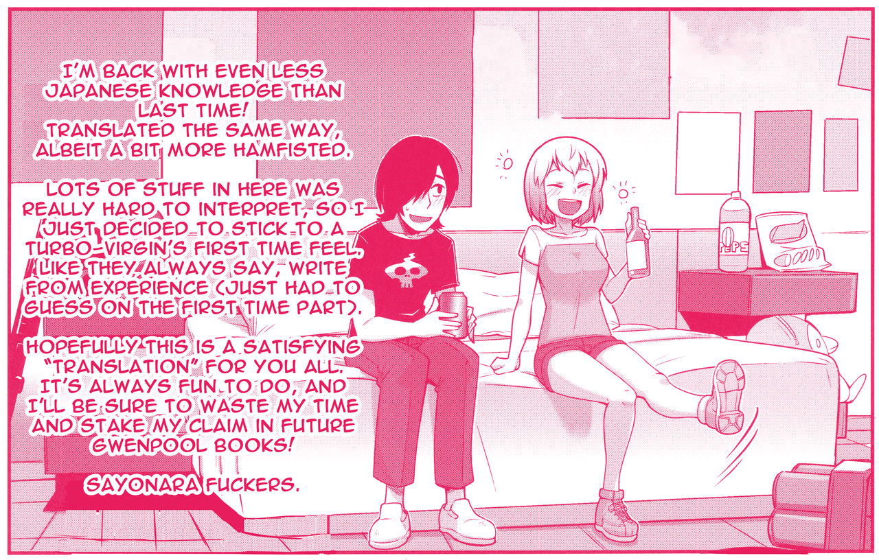 Comic Series — Gwenpool Gets Fucked Hard and Creampied in Icya-Love Sex [C97] [Kotau (Bowieknife)]