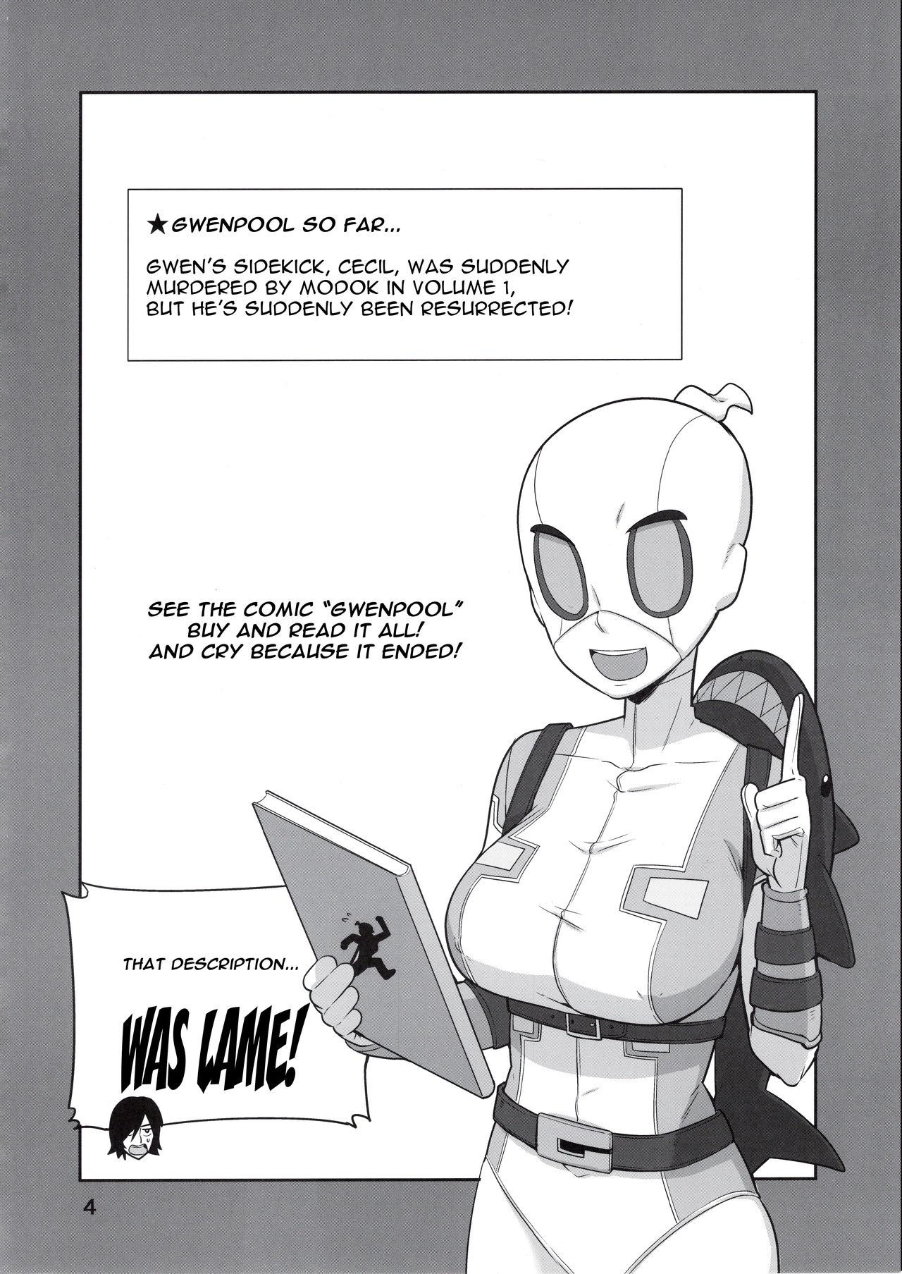 Comic Series — Gwenpool Gets Fucked Hard and Creampied in Icya-Love Sex [C97] [Kotau (Bowieknife)]