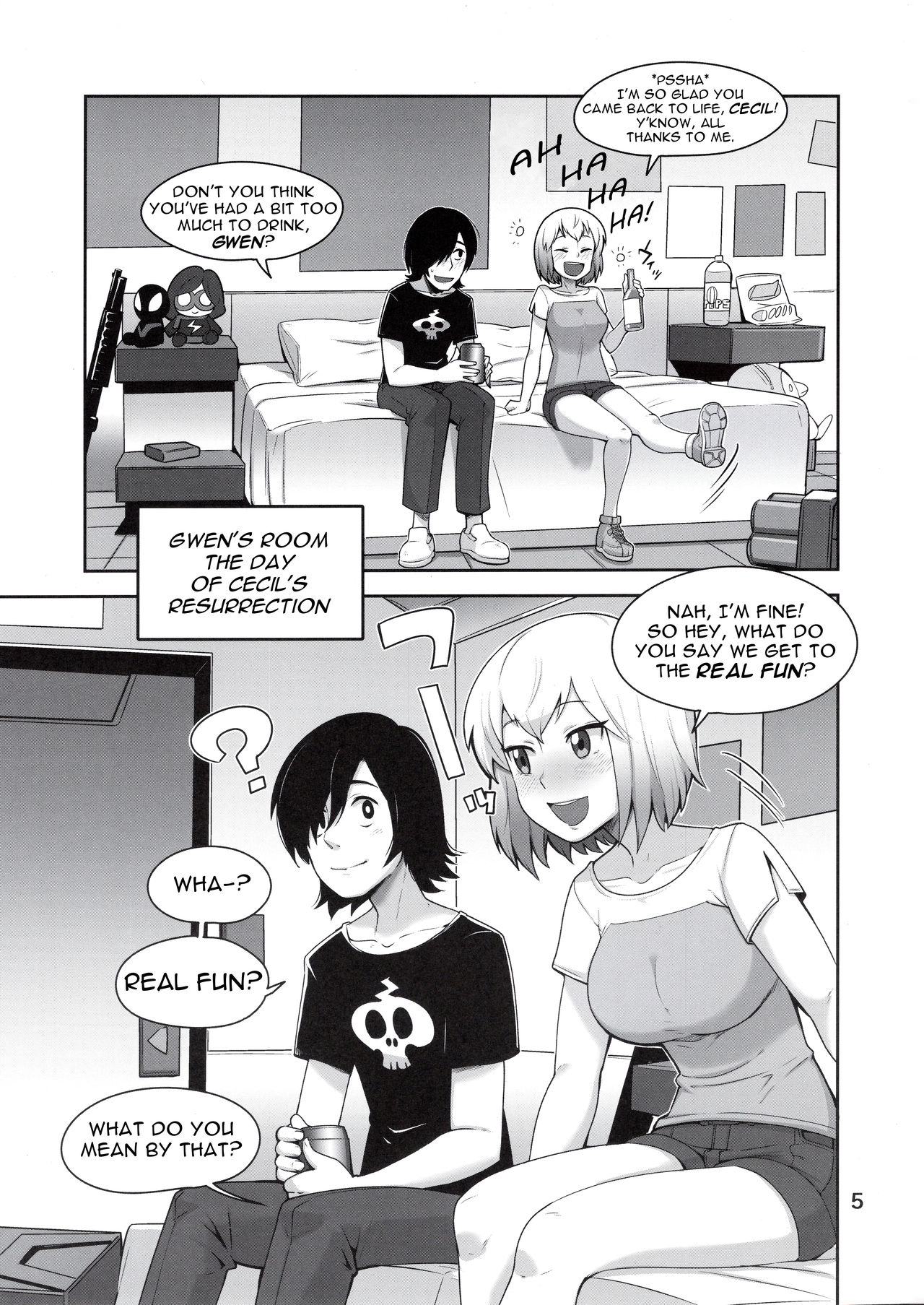 Comic Series — Gwenpool Gets Fucked Hard and Creampied in Icya-Love Sex [C97] [Kotau (Bowieknife)]