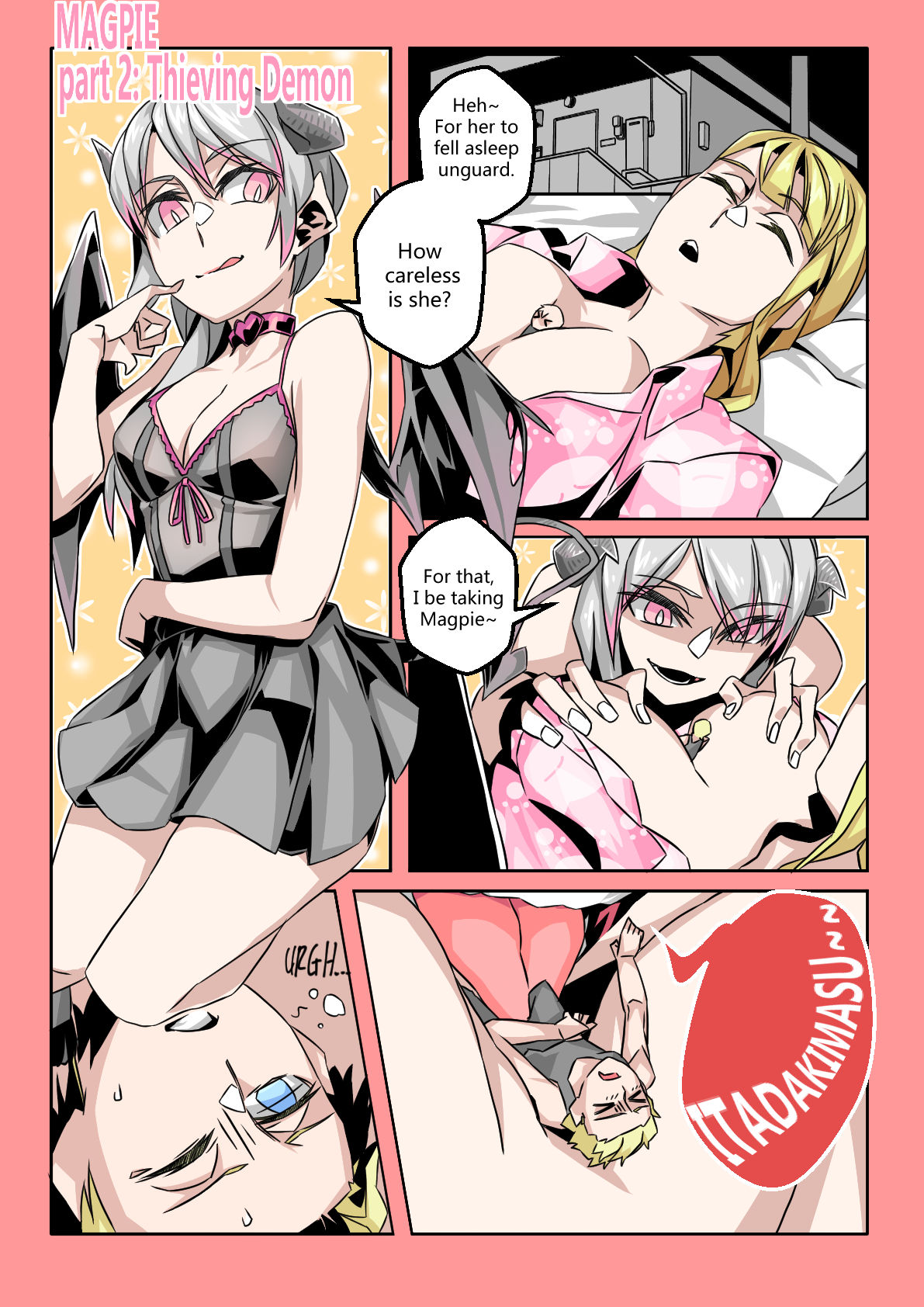 Comic Series — Magpie slutty cosplayer gets her tight pussy pounded hard  [LuckyB]