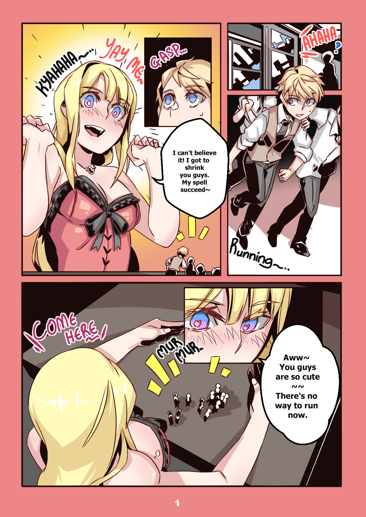 Comic Series — Magpie Stepmom Fucks Lucky Stepbro For His Birthday [LuckyB]