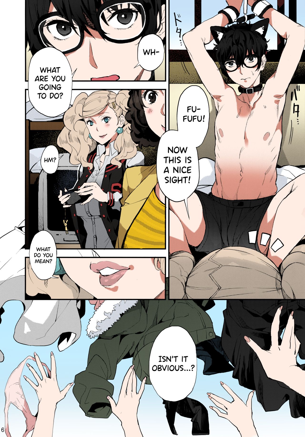 Cosplay Series —  Busty Anime Girl in Glasses Gets Fucked Hard in Colorized Doujinshi Scene