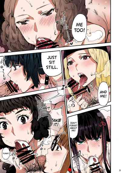 Cosplay Series —  Busty Anime Girl in Glasses Gets Fucked Hard in Colorized Doujinshi Scene