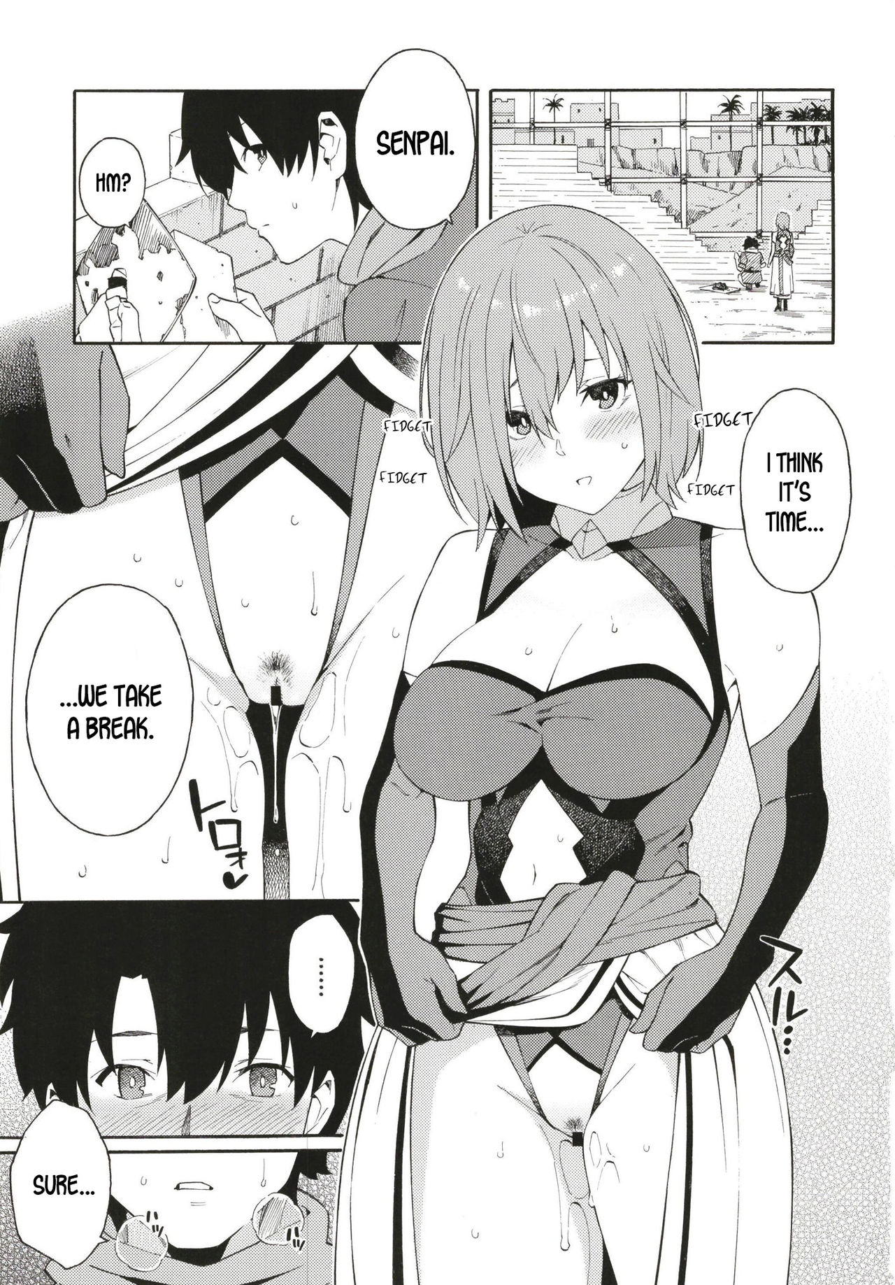 Cosplay Series — I Want to Get Close to My Senpai Fucking My Tight Pussy [C97] [SOLID AIR (Zonda)] [Fate/Grand Order]