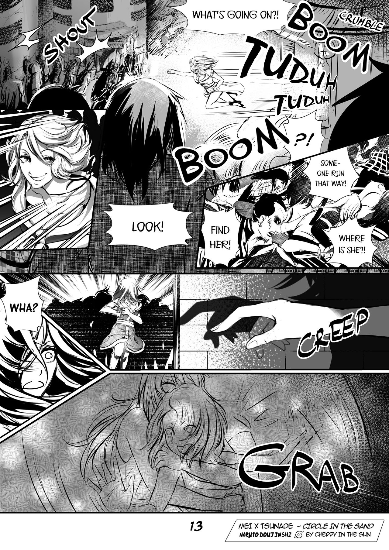 Cosplay Series — Naruto Blonde Ninja Fucks Hard in the Desert