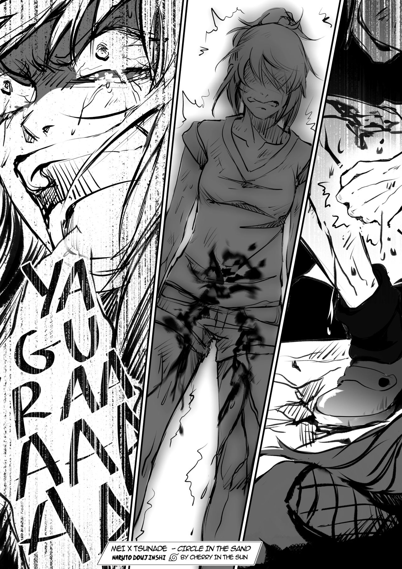 Cosplay Series — Naruto Blonde Ninja Fucks Hard in the Desert