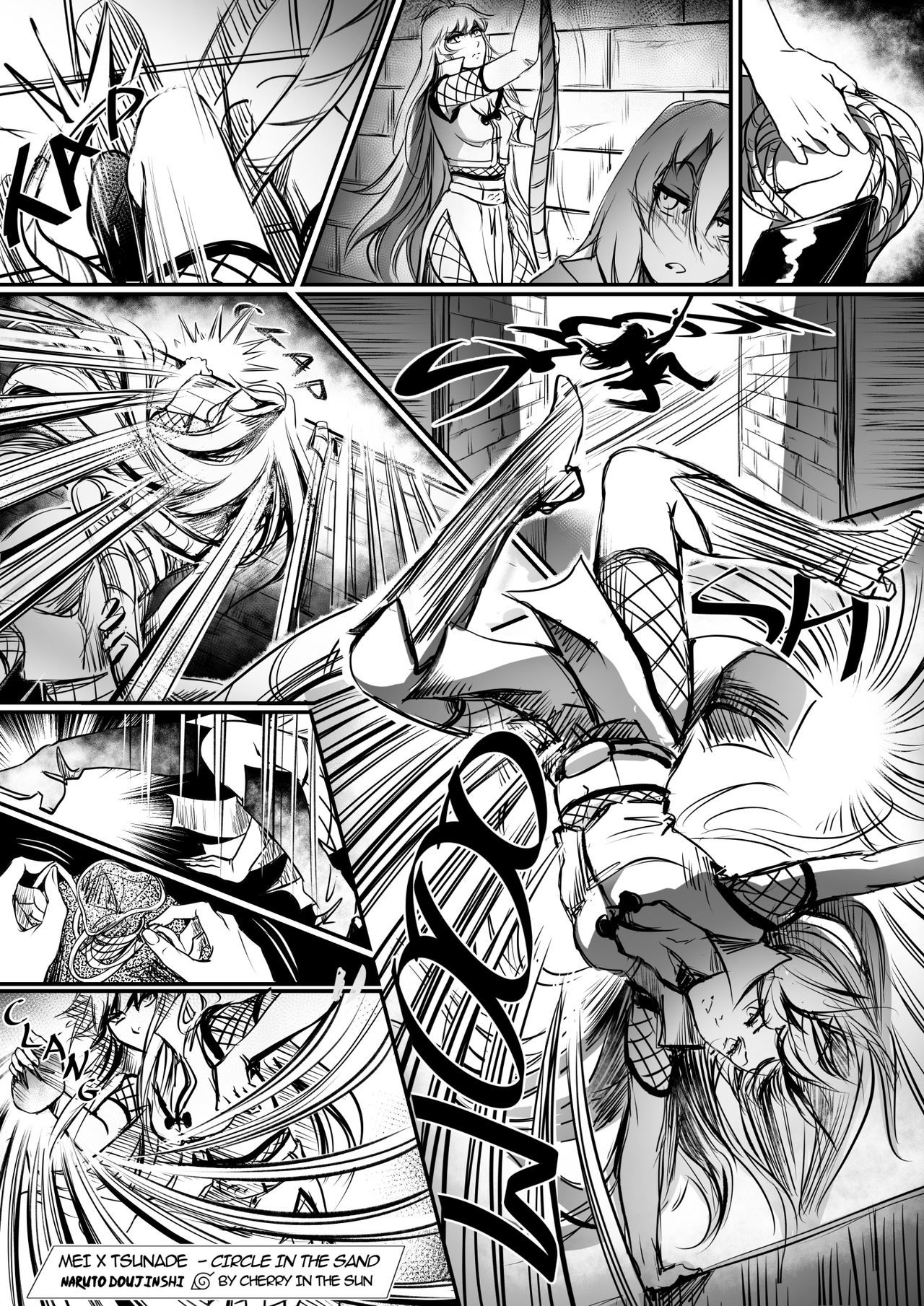 Cosplay Series — Naruto Blonde Ninja Fucks Hard in the Desert