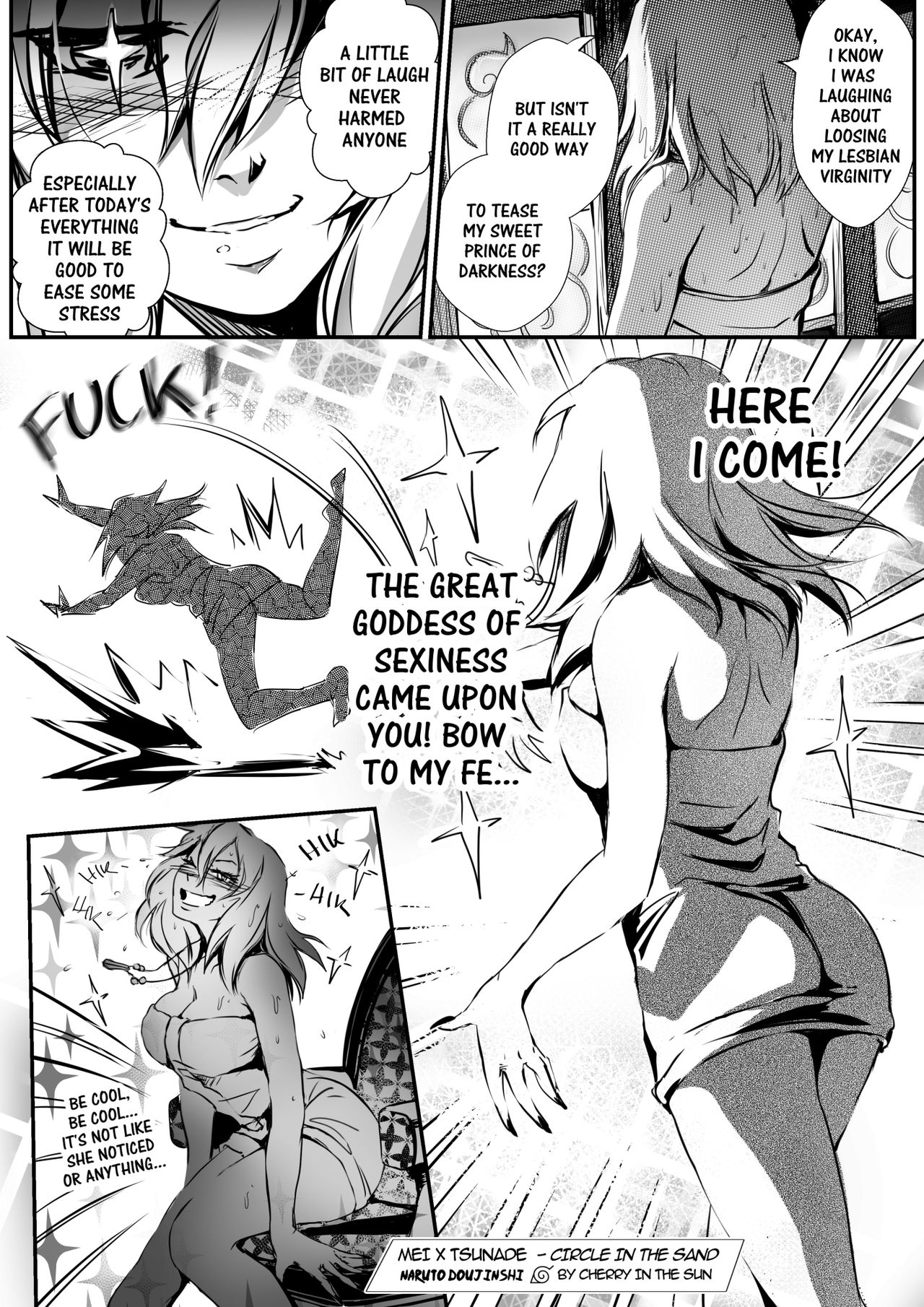 Cosplay Series — Naruto Blonde Ninja Fucks Hard in the Desert