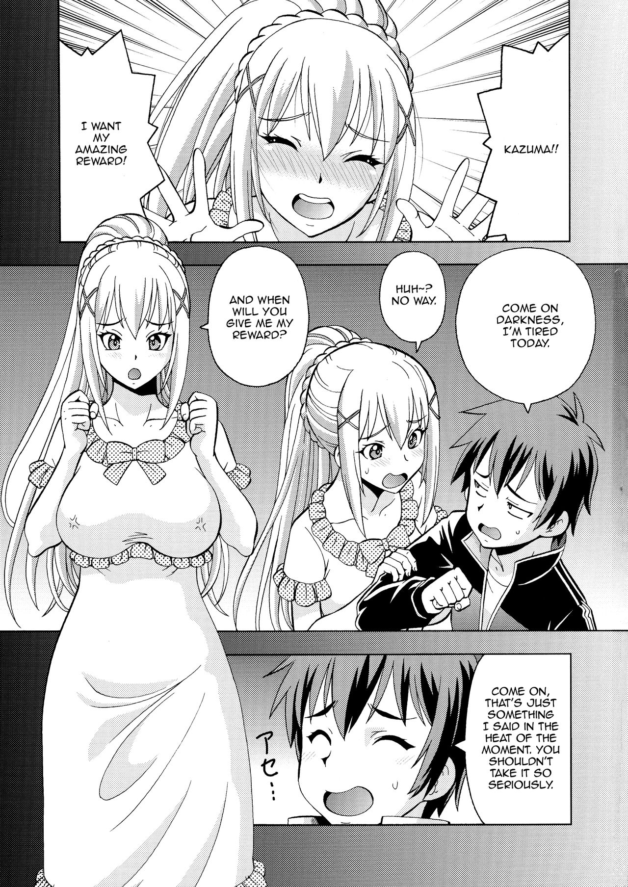 Creampie Series —  Ero Subarashii Sekai ni Nakadashi o! 5 Inmu no Kishi [C93 Toraya ITOYOKO English Doujins.com]