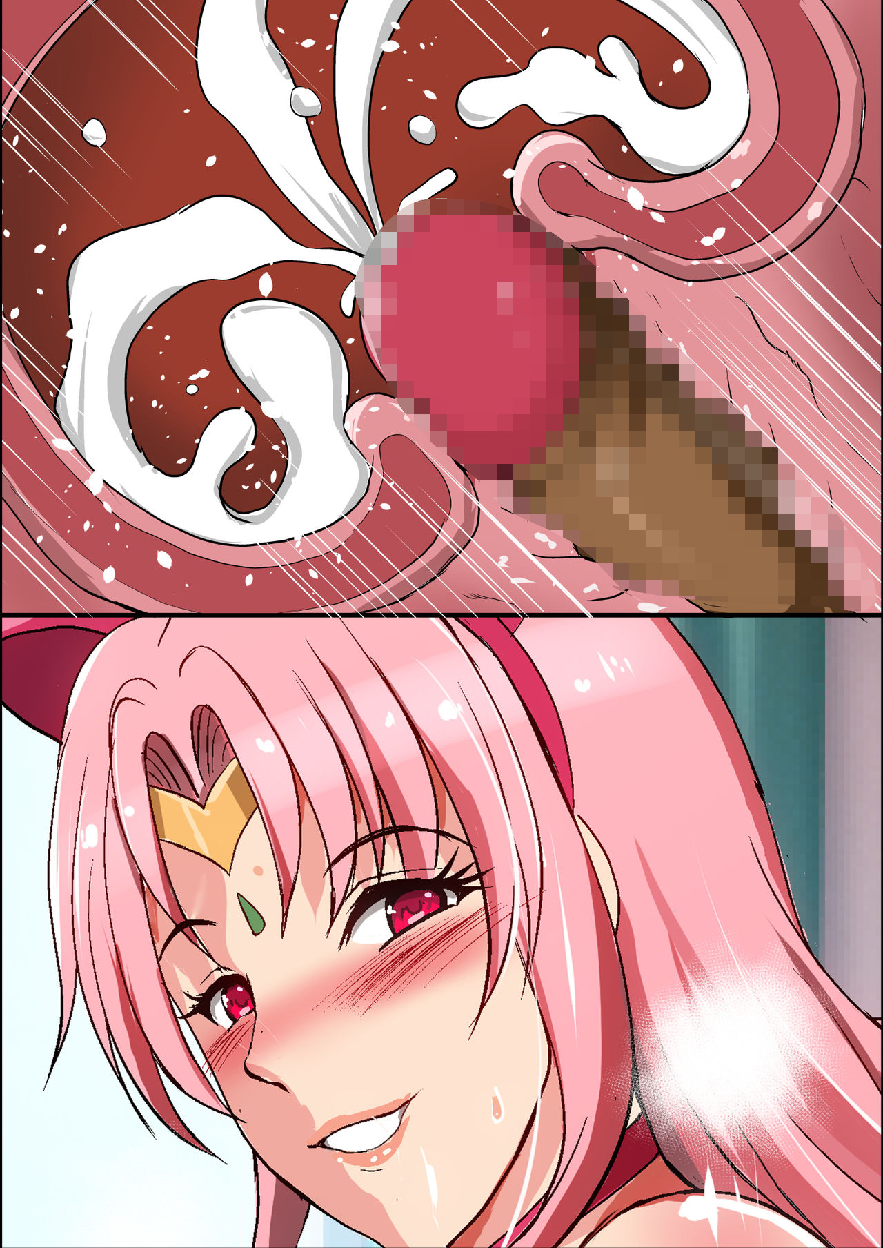 Creampie Series — Impregnation Gangbang Darkness [Shouchuu MAC (Hozumi Kenji) To LOVE-Ru Darkness English Doujins.com]