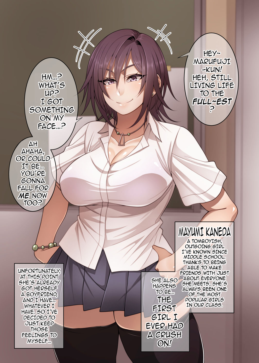 Creepy Glasses Girl Series — Nasty Glasses-Wearing Slut Gets Fucked Hard [Korotsuke]