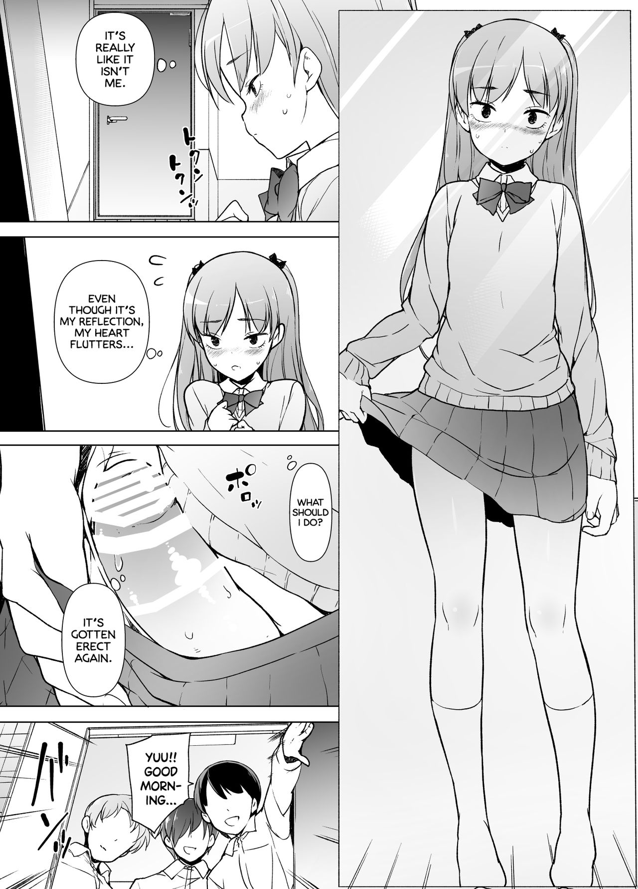 Crossdressing Series — Cute Boy Dresses Up as a Girl and Gets Fucked Hard