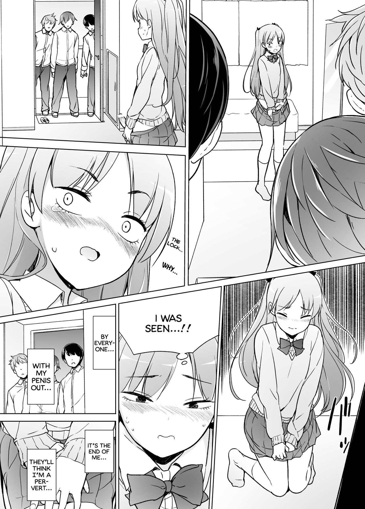 Crossdressing Series — Cute Boy Dresses Up as a Girl and Gets Fucked Hard