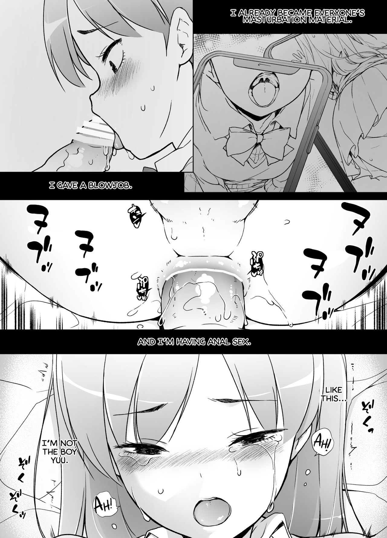 Crossdressing Series — Cute Boy Dresses Up as a Girl and Gets Fucked Hard
