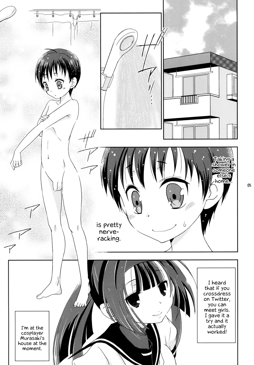 Crossdressing Series — Failed To Pick Up A Girl In Layer Cosplay, So Shimakaze Gets Fucked [Mariana Kaikou Kikaku (Mikami Hokuto)] (Kantai Collection -KanColle-)