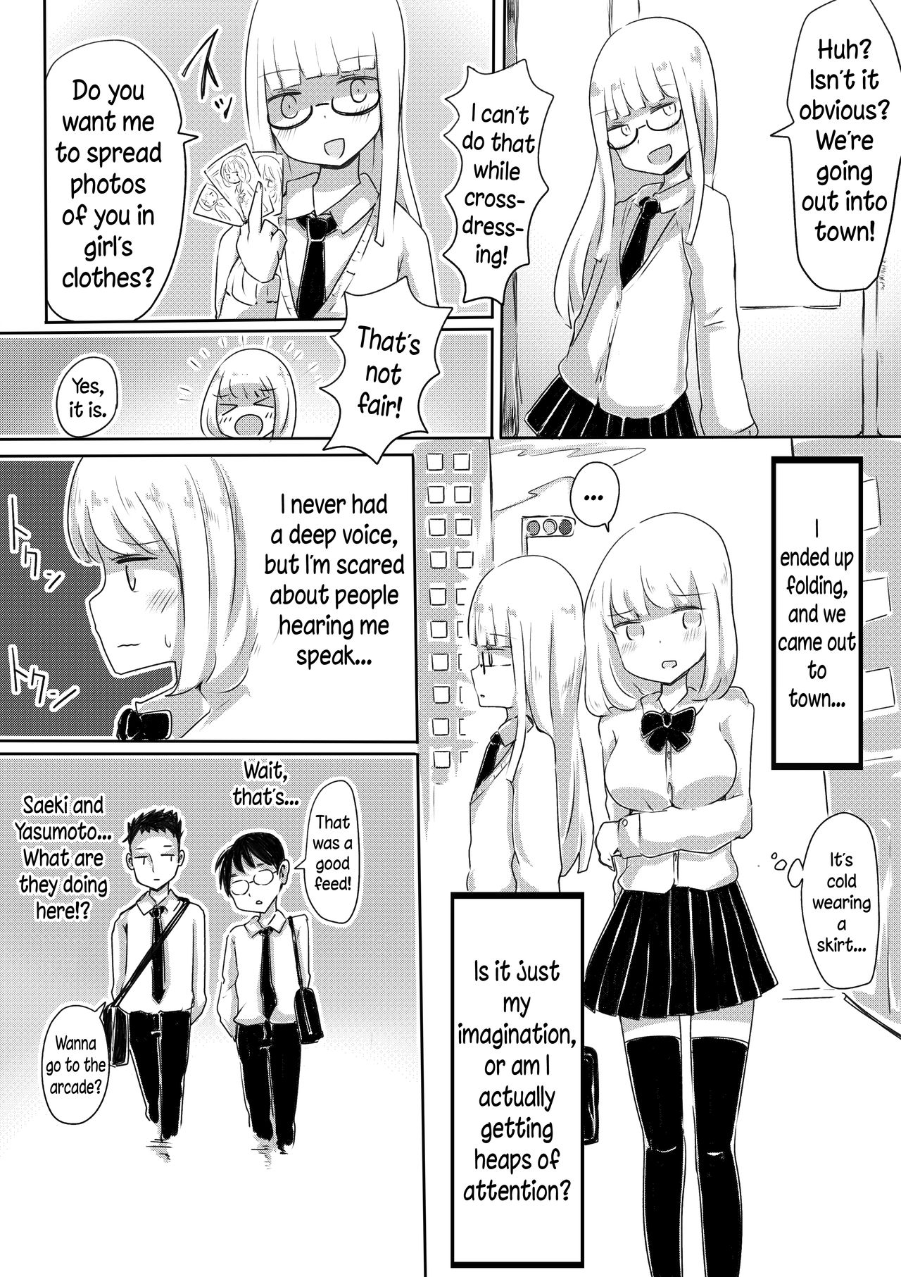 Crossdressing Series — How to Make a Boy into a Sissy [Murasaki Nyanko Bar (Vae)]