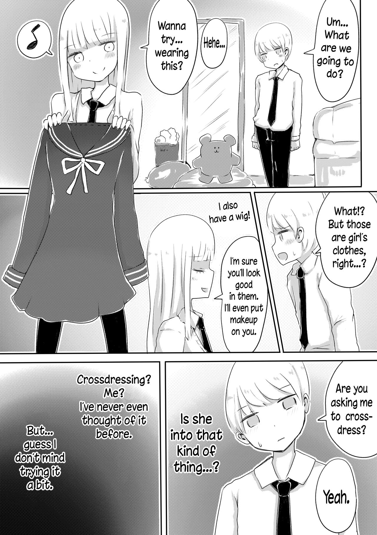 Crossdressing Series — How to Make a Boy into a Sissy [Murasaki Nyanko Bar (Vae)]