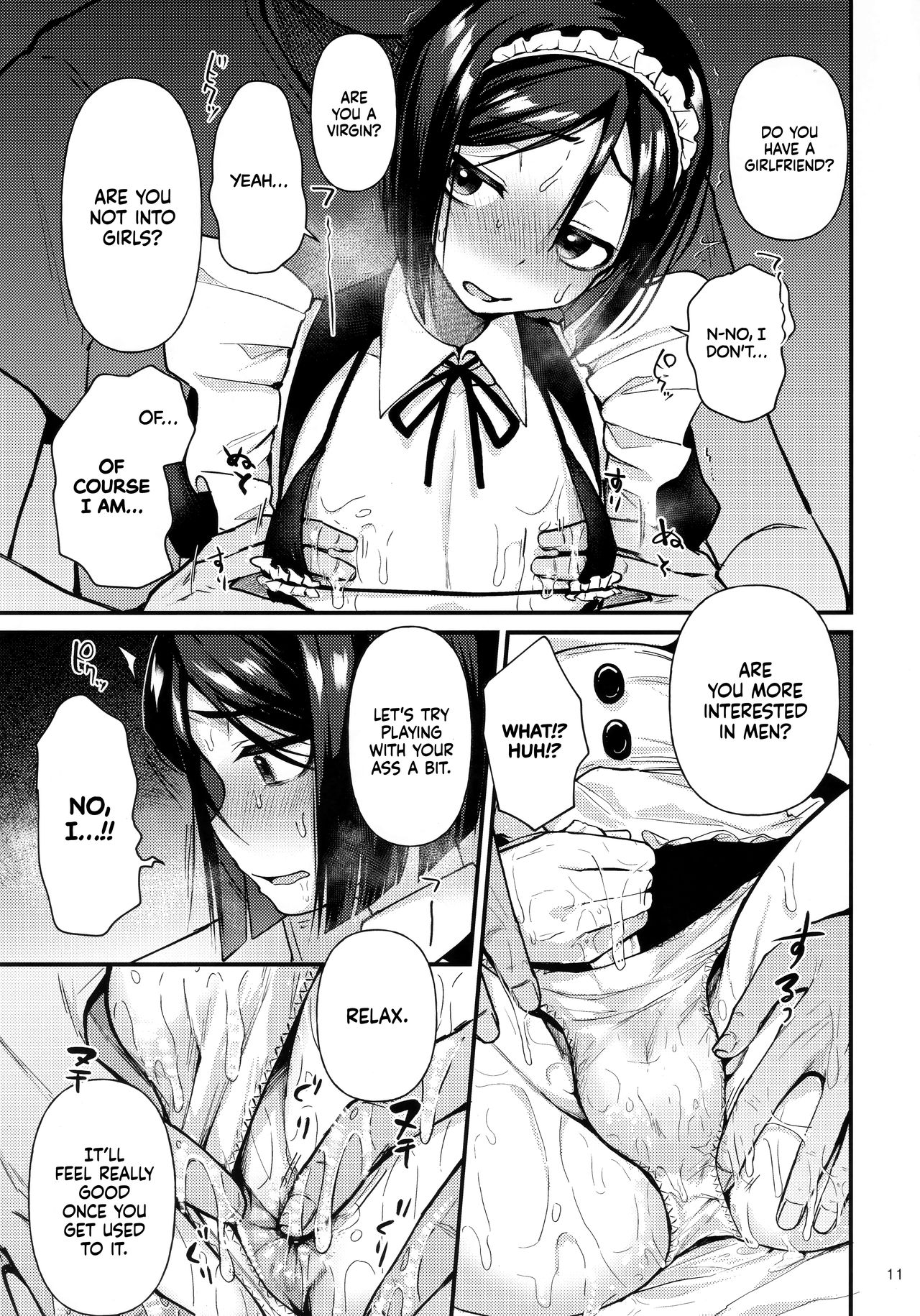 Crossdressing Series — Straight Guy’s First Time Getting Fucked as a Sissy Maid [C96] [Bokura Gosai (Gosaiji)]