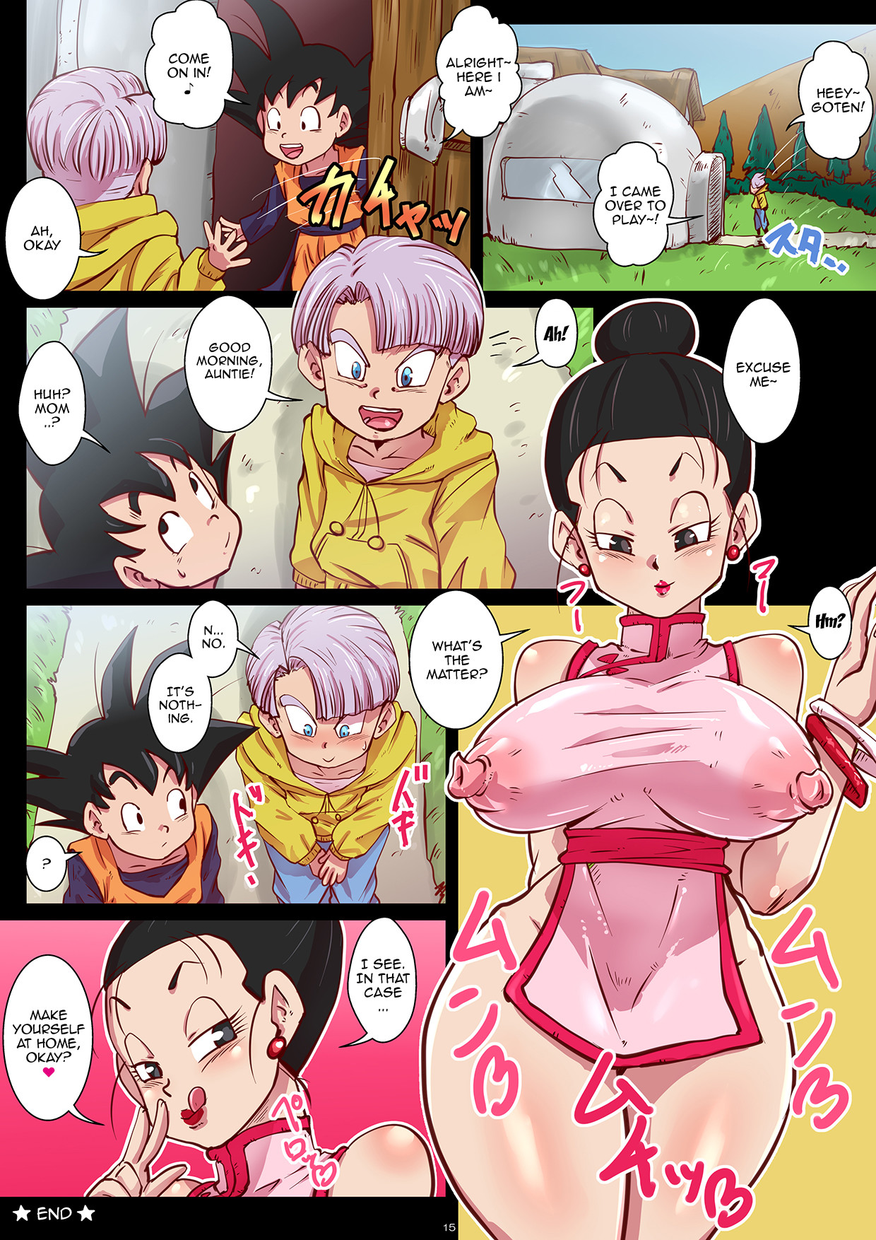 Cum Explosion Series — Goten Shoots His Thick Hot Loads On Her Face And Tits [Yuzuponz (Rikka Kai)]
