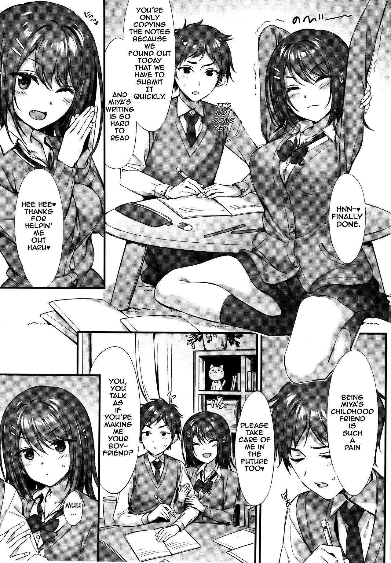 Demon Girl Series — Little Devil Childhood Friend Fucks and Gets Creampied [C96] [P:P (Oryou)] [English] [Comfy Pillow Scans]