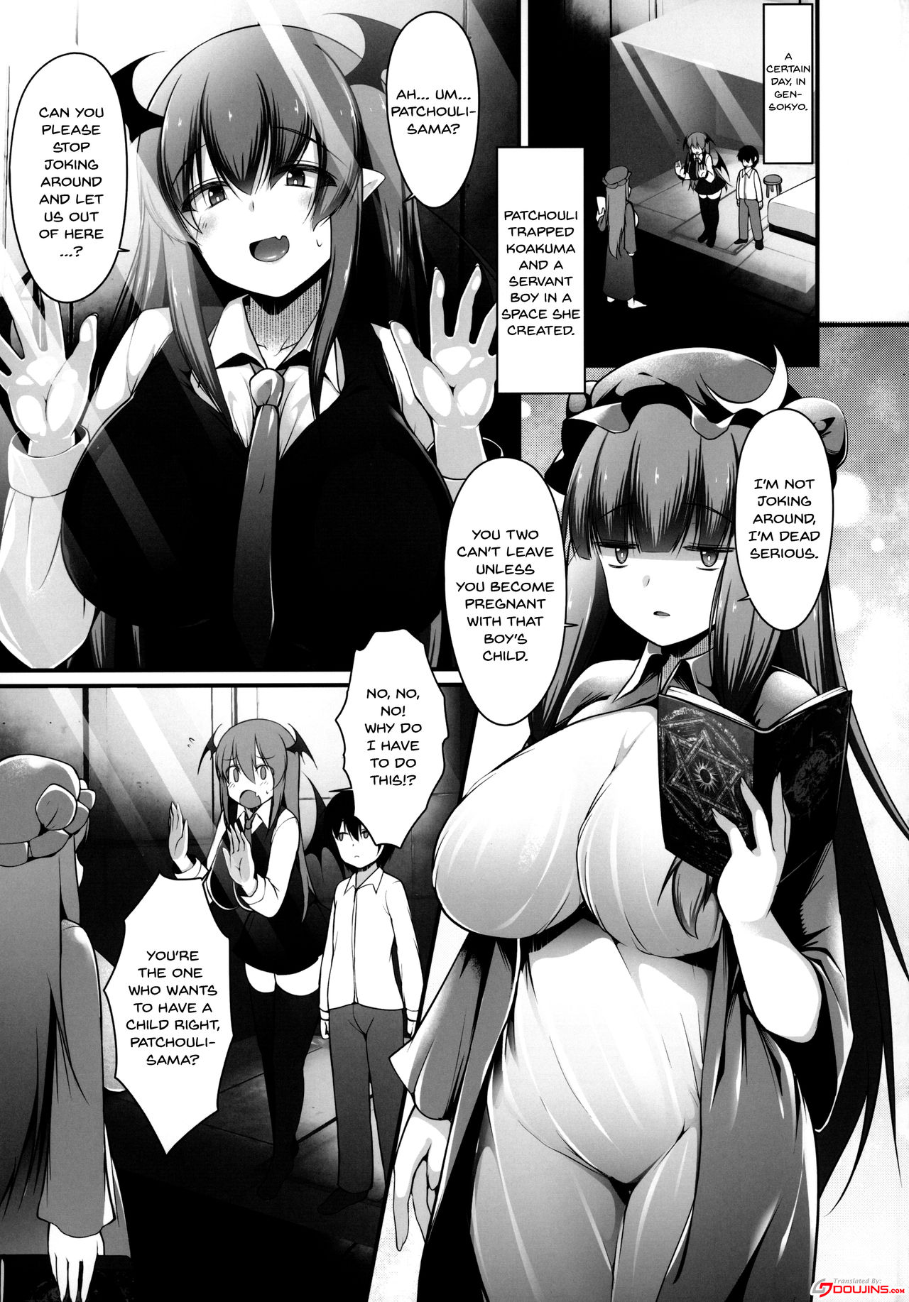 Demon Girl Series — Locked In A Room And Impregnated By A Little Devil