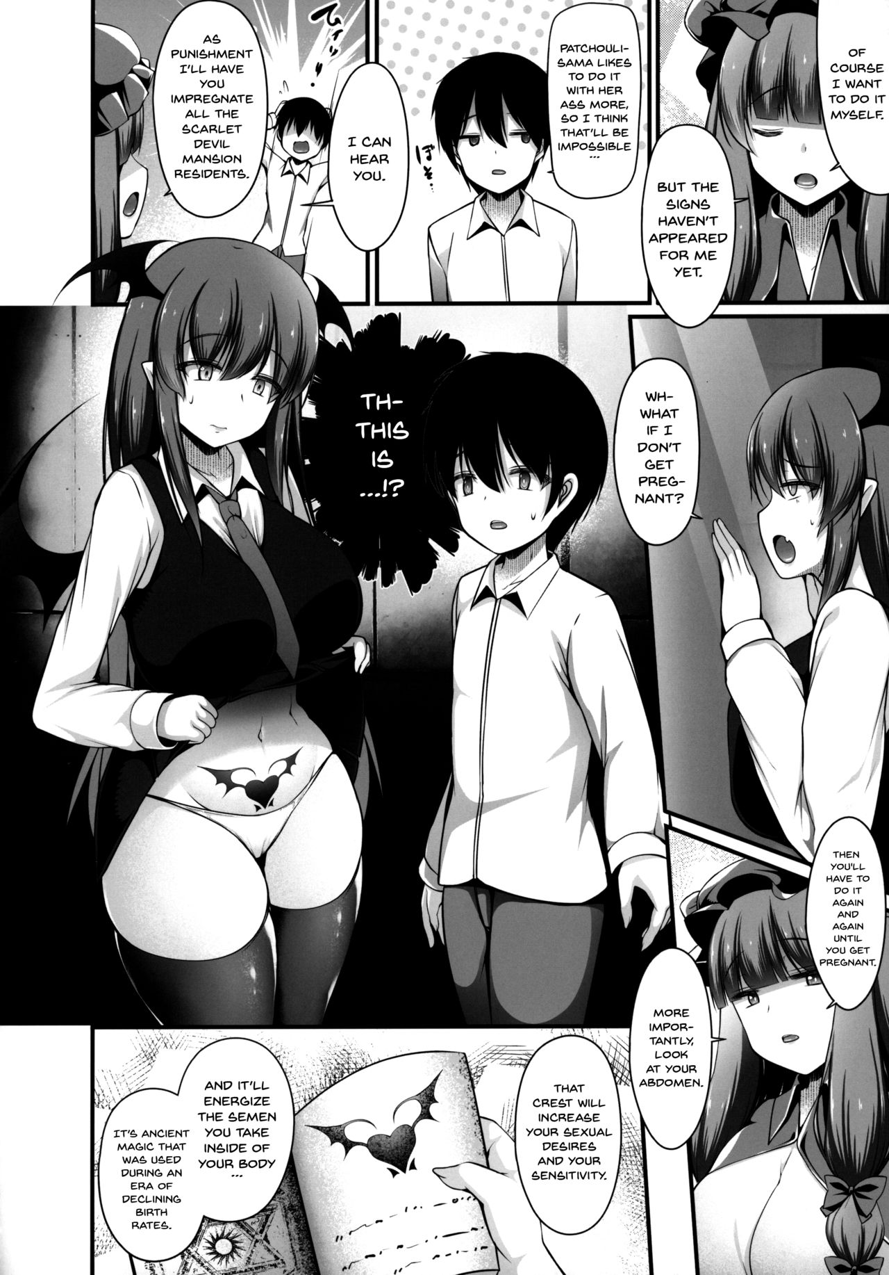 Demon Girl Series — Locked In A Room And Impregnated By A Little Devil