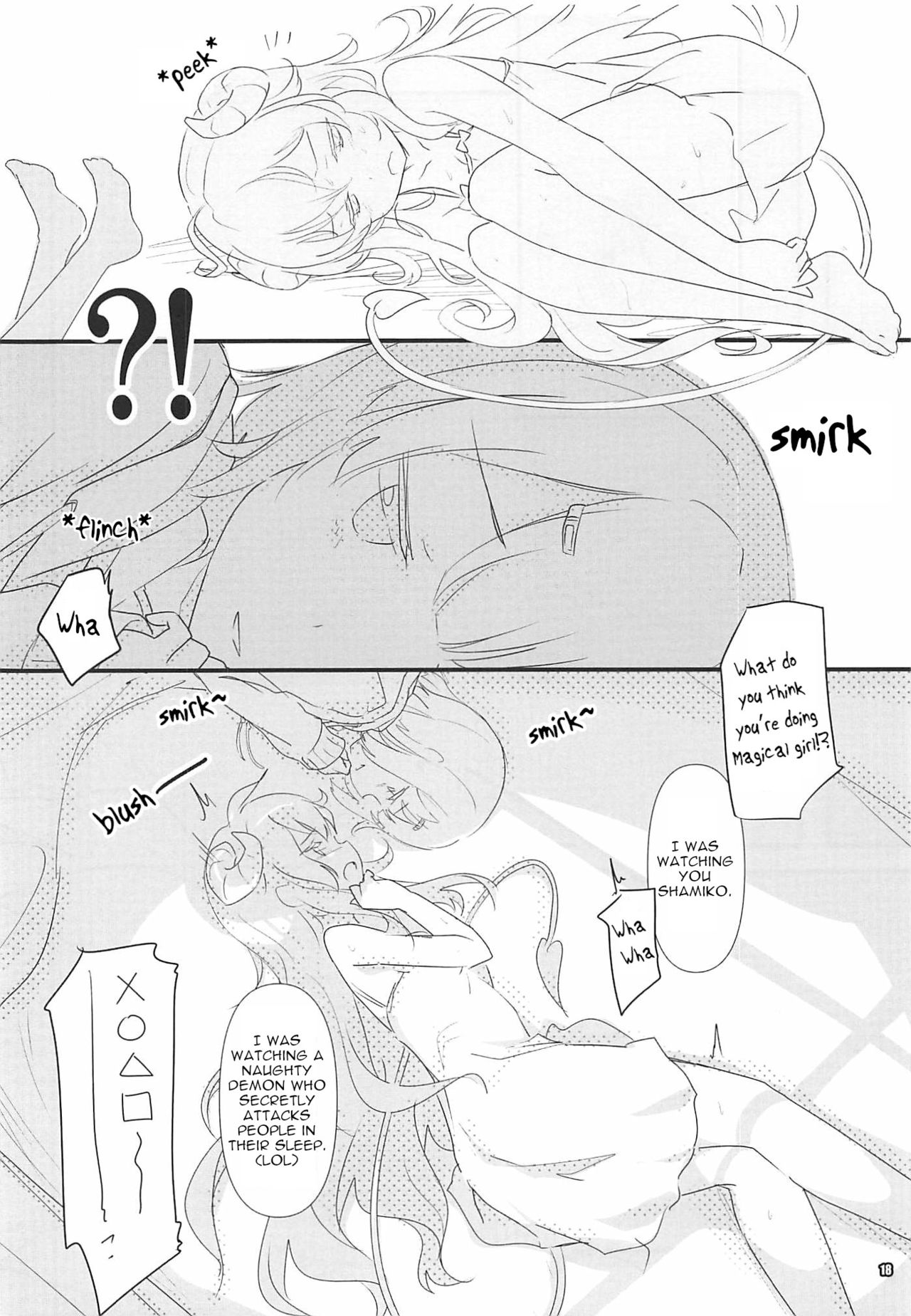 Demon Girl Series — Shameless Demon Seduces Innocent Girl with Lewd Magic and Forced Lesbian Sex [COMIC1☆16 Magic Private Eye, korokoro koronP Mitsuki Mantarou, Fujiwara Warawara Machikado Mazoku English tabibit0]
