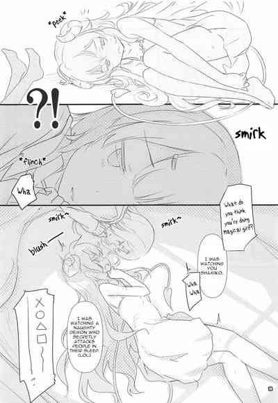 Demon Girl Series — Shameless Demon Seduces Innocent Girl with Lewd Magic and Forced Lesbian Sex [COMIC1☆16 Magic Private Eye, korokoro koronP Mitsuki Mantarou, Fujiwara Warawara Machikado Mazoku English tabibit0]