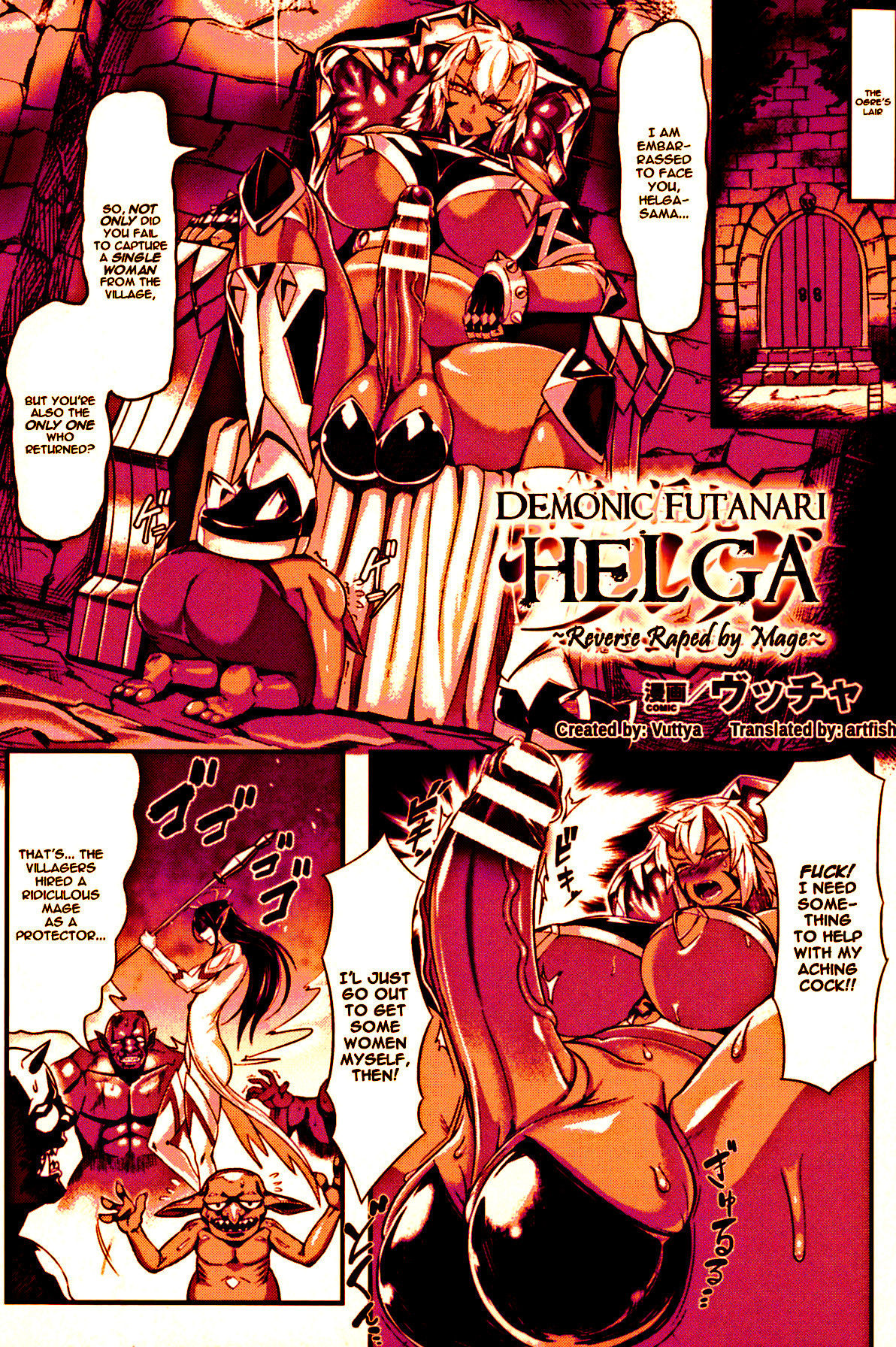 Demonic Futanari Series — Reverse Rape Magic Fucks Helga Hardcore [Demonic Futanari Helga]