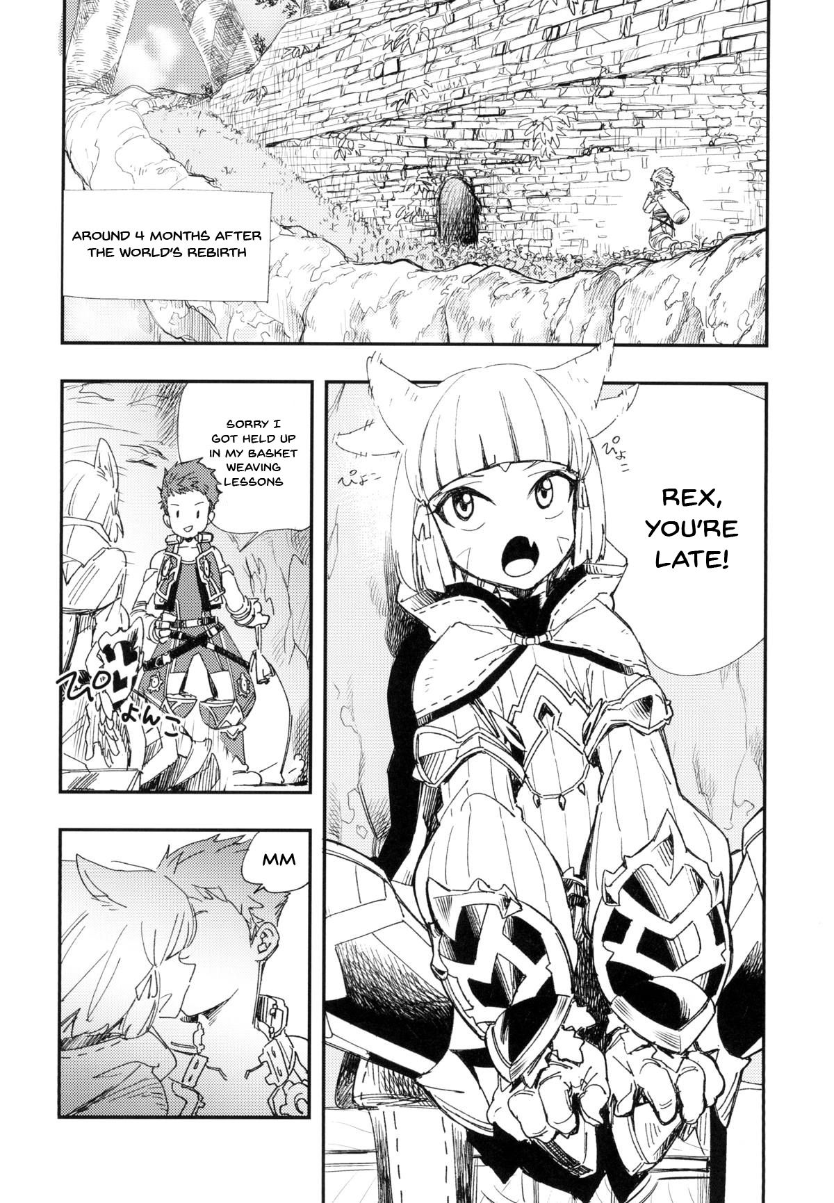 Doujins Series — NEAREST Explicit Xenoblade 2 Hentai Fuckfest Hardcore Porn Comic [CT32 Haraise Kaiwai Yucchris English Doujins.com]