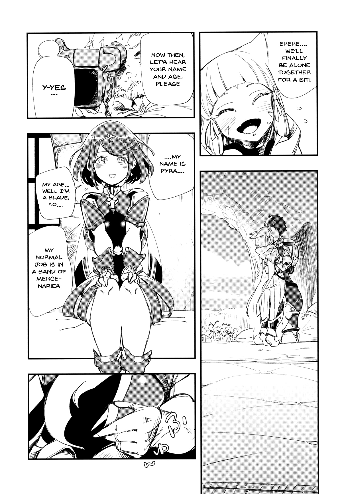 Doujins Series — NEAREST Explicit Xenoblade 2 Hentai Fuckfest Hardcore Porn Comic [CT32 Haraise Kaiwai Yucchris English Doujins.com]
