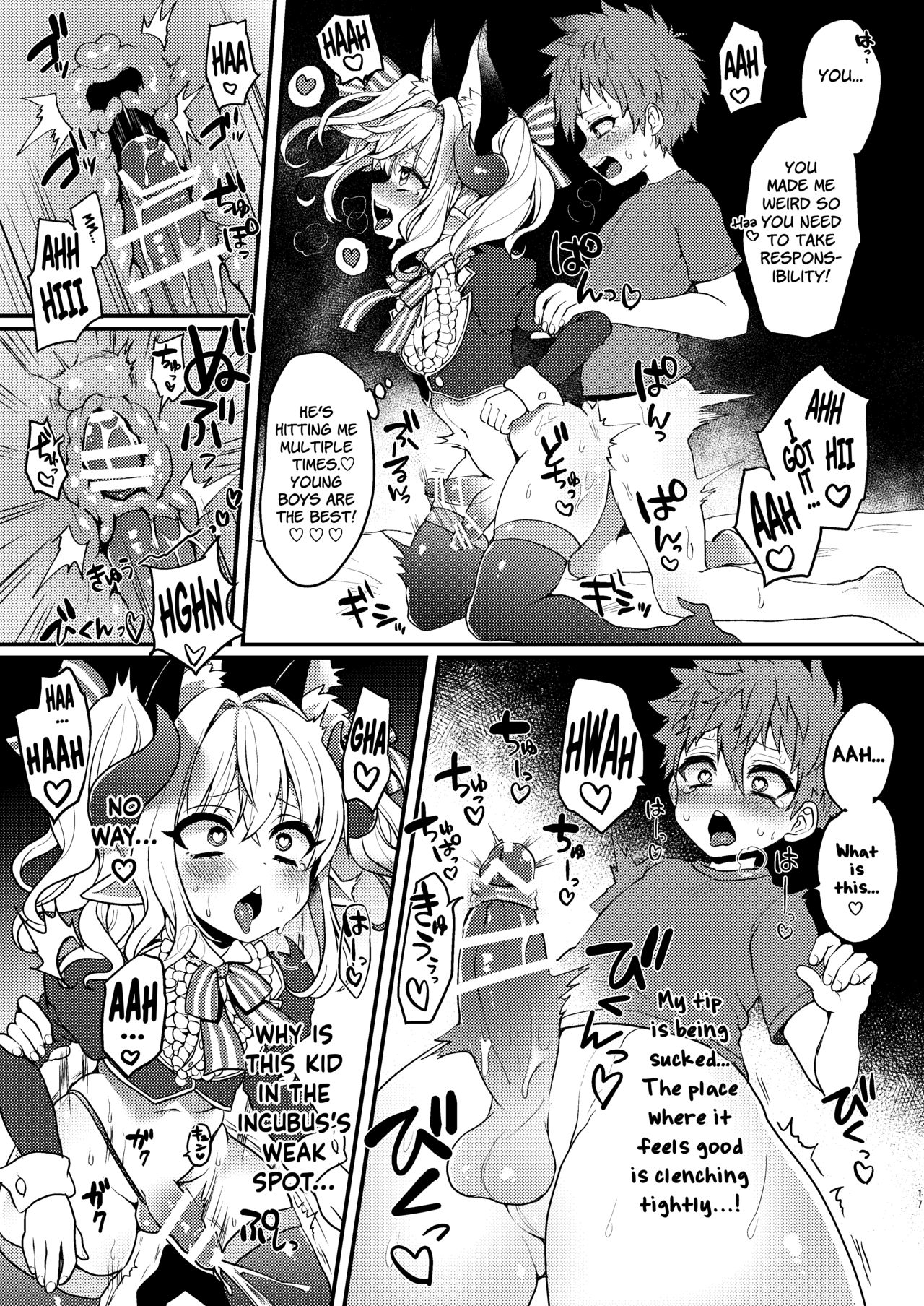 Dream Series — A Boy Tormented by Horny Wet Dreams of a Succubus [Koneko Gumi (Poron)]