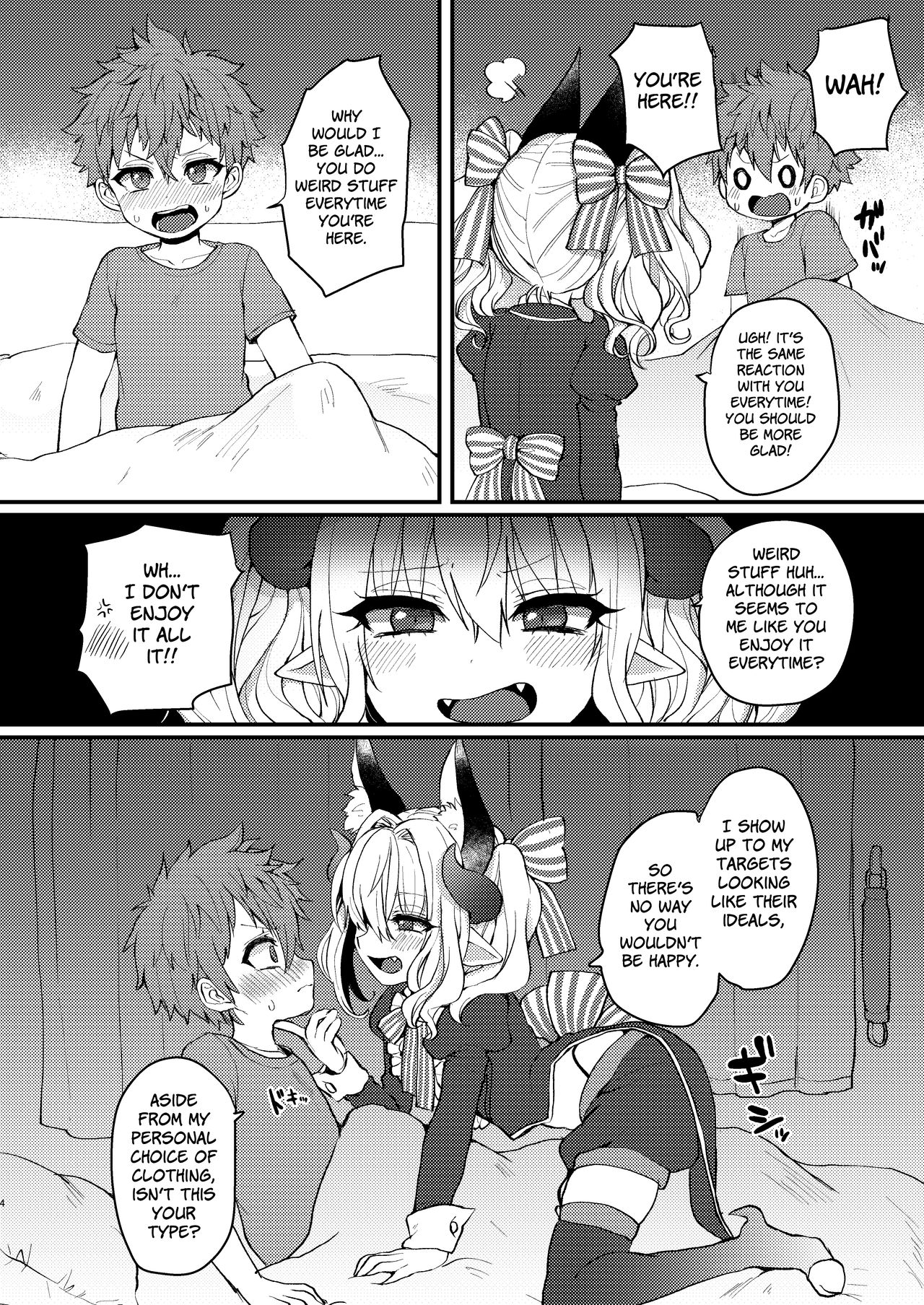 Dream Series — A Boy Tormented by Horny Wet Dreams of a Succubus [Koneko Gumi (Poron)]