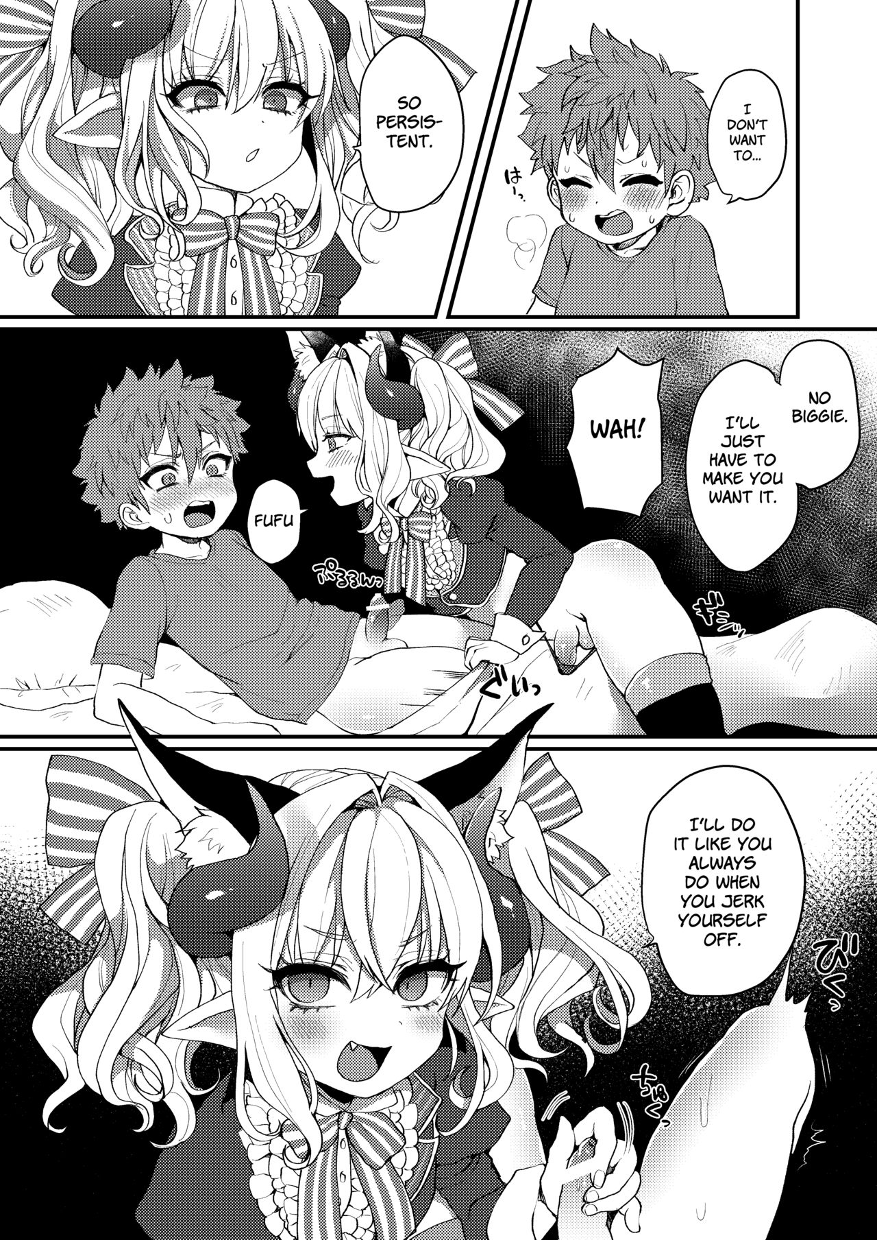 Dream Series — A Boy Tormented by Horny Wet Dreams of a Succubus [Koneko Gumi (Poron)]