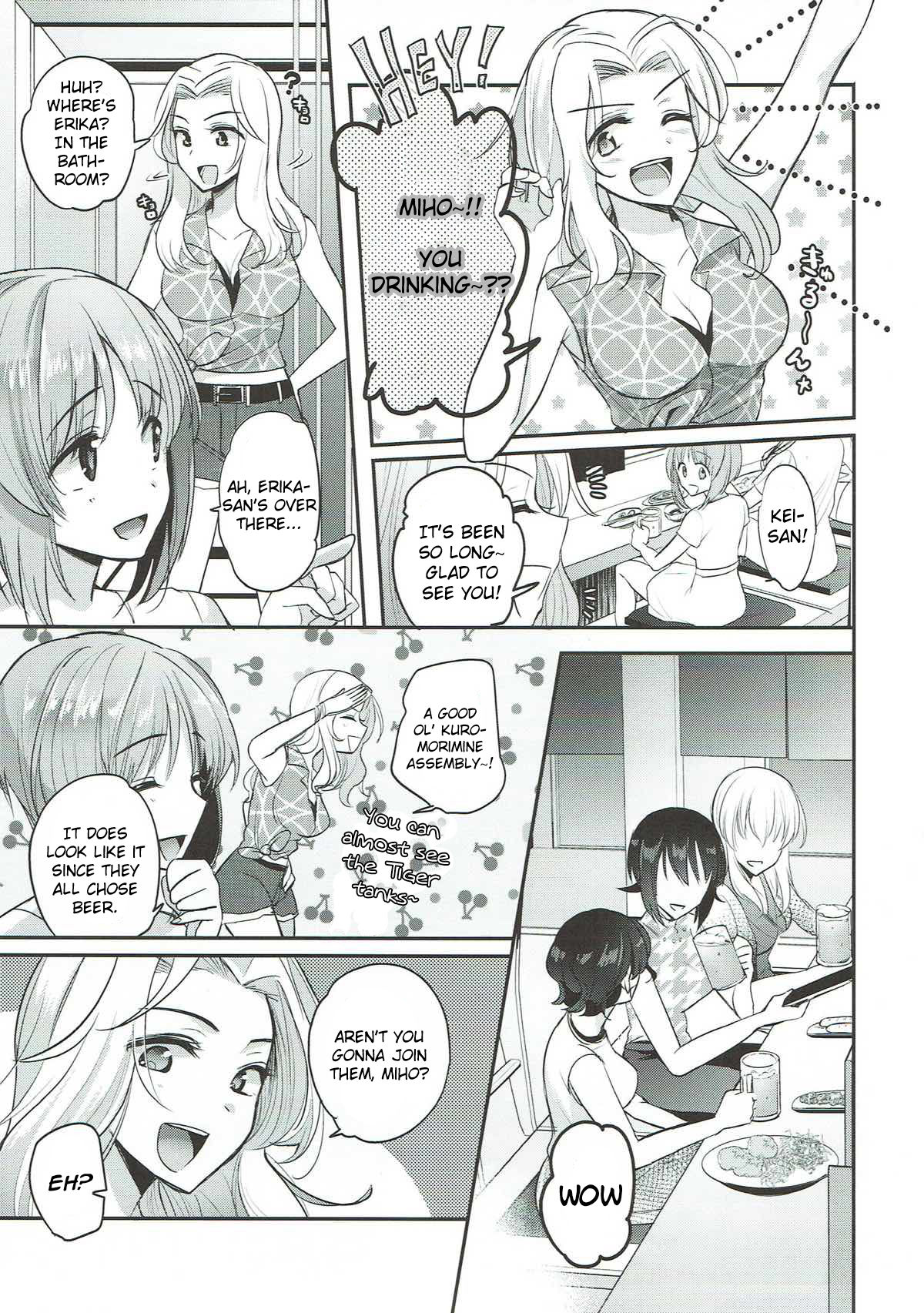 Drunken Fuck Series — Sake-Fueled Gangbang  [C92] [Tetsukazuno Ao. (Emilio)] [Girls und Panzer] [English]