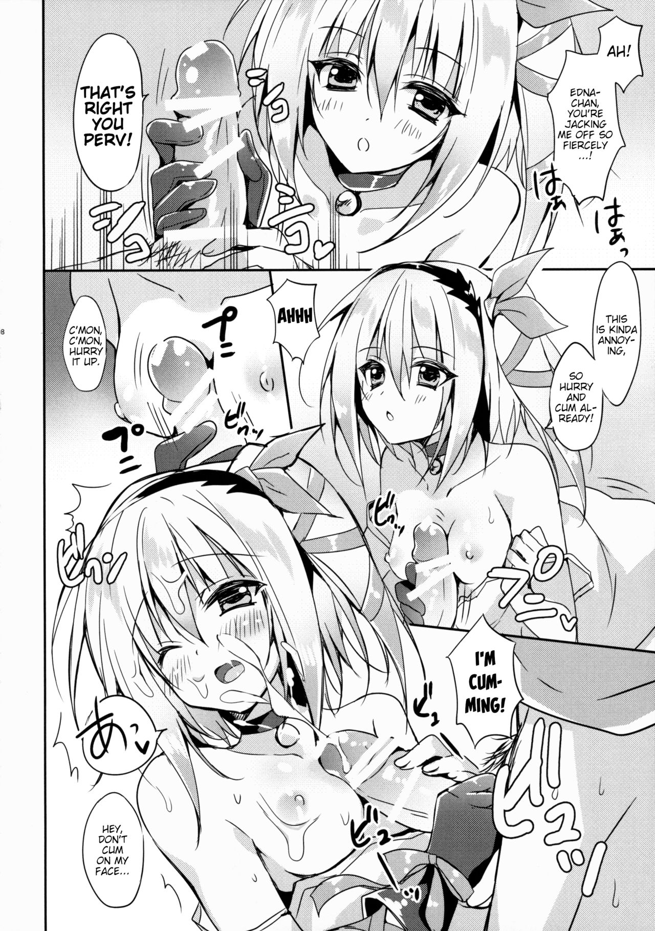 Edna Series — BEG FOR A CREAMPIE Tales of Zestiria Fuckfest [LOOPTHELOOP! (Herurun)]